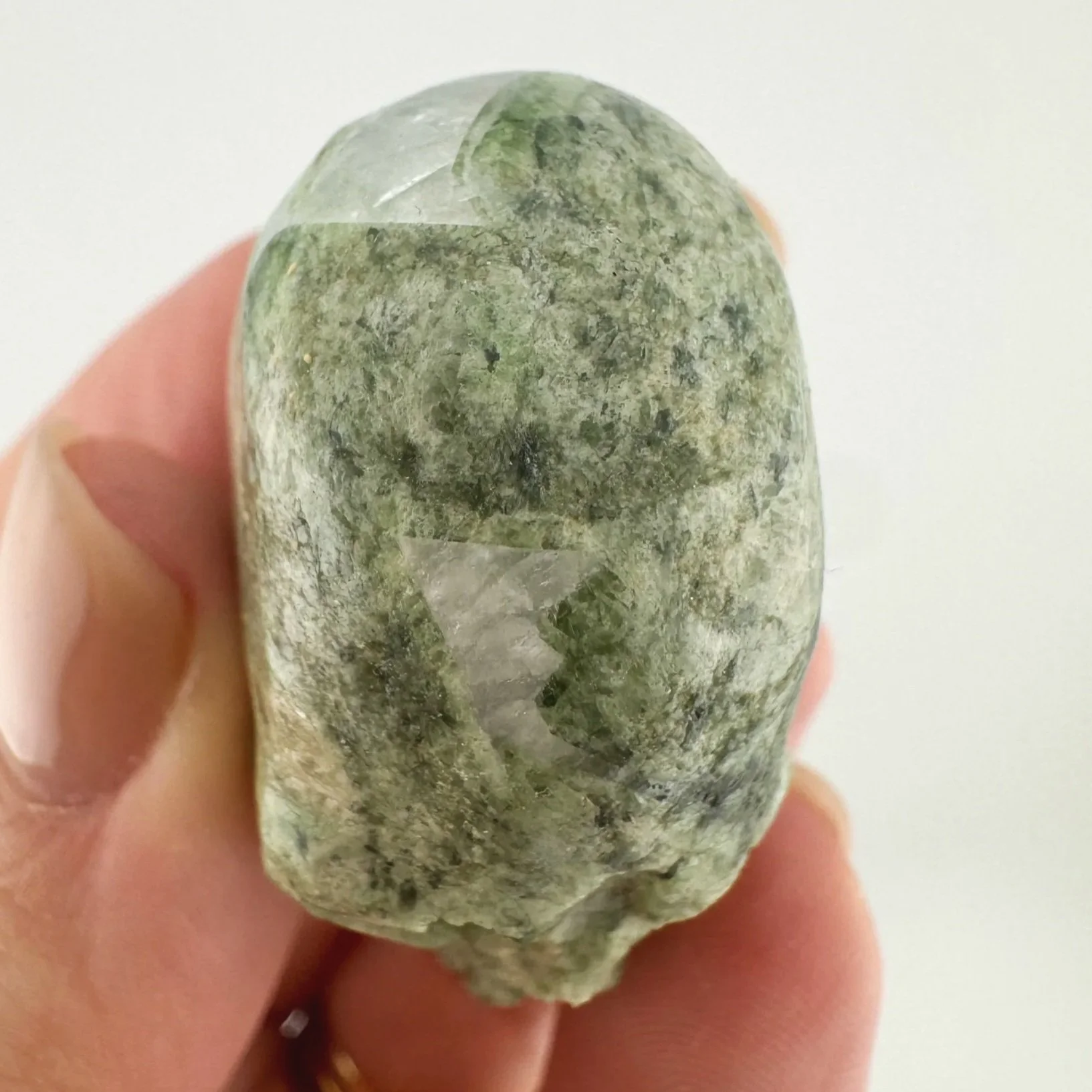 Igor de Souza Green Epidote Skull
