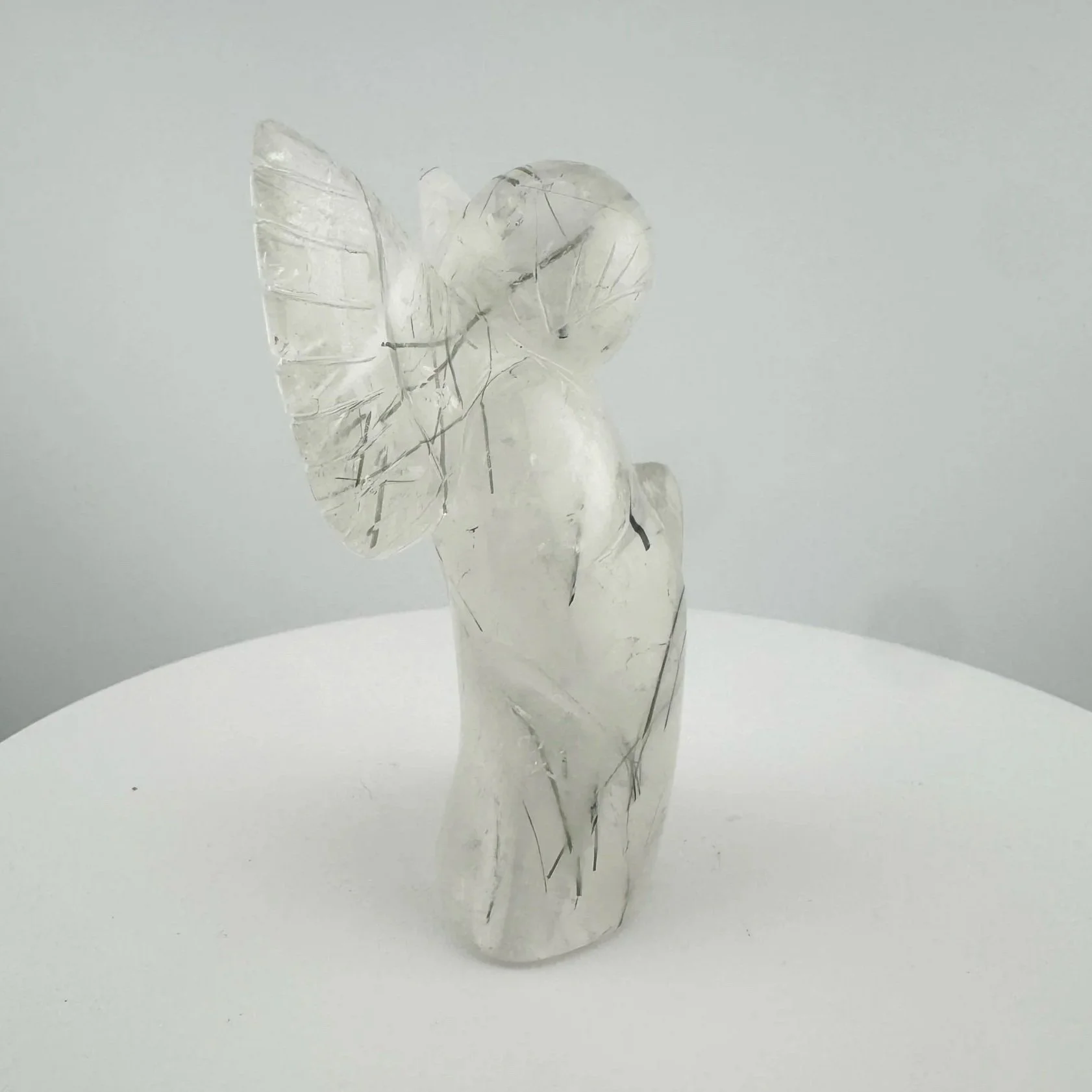 Leandro de Souza Epidote in Quartz Angel