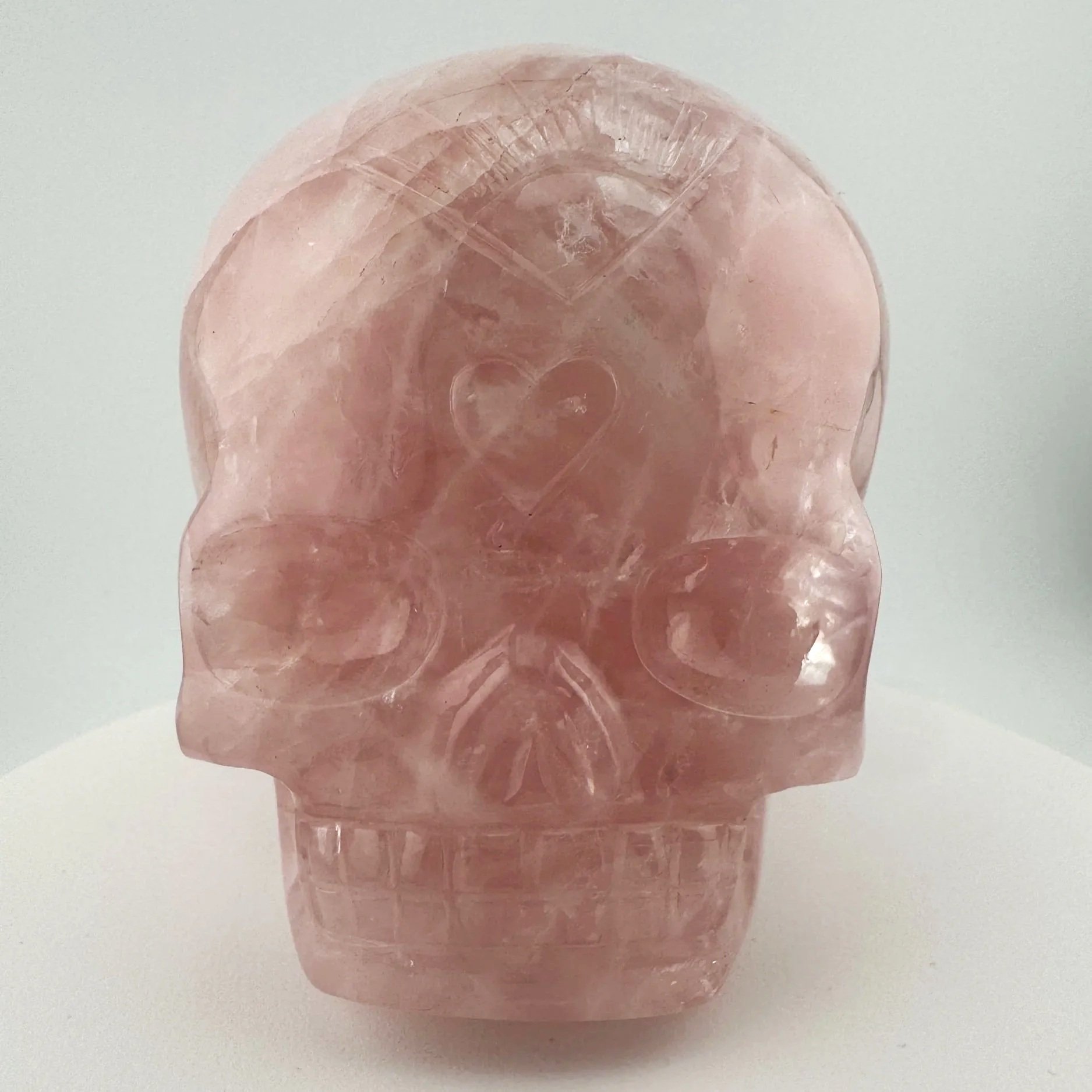 Leandro de Souza Rose Quartz Magical Child Skull