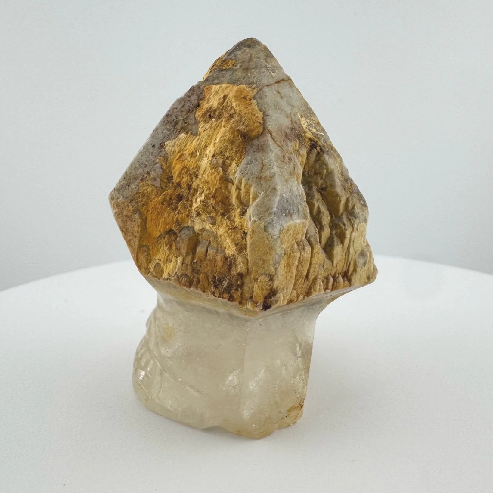 Igor de Souza Candle Quartz Shaman Skull