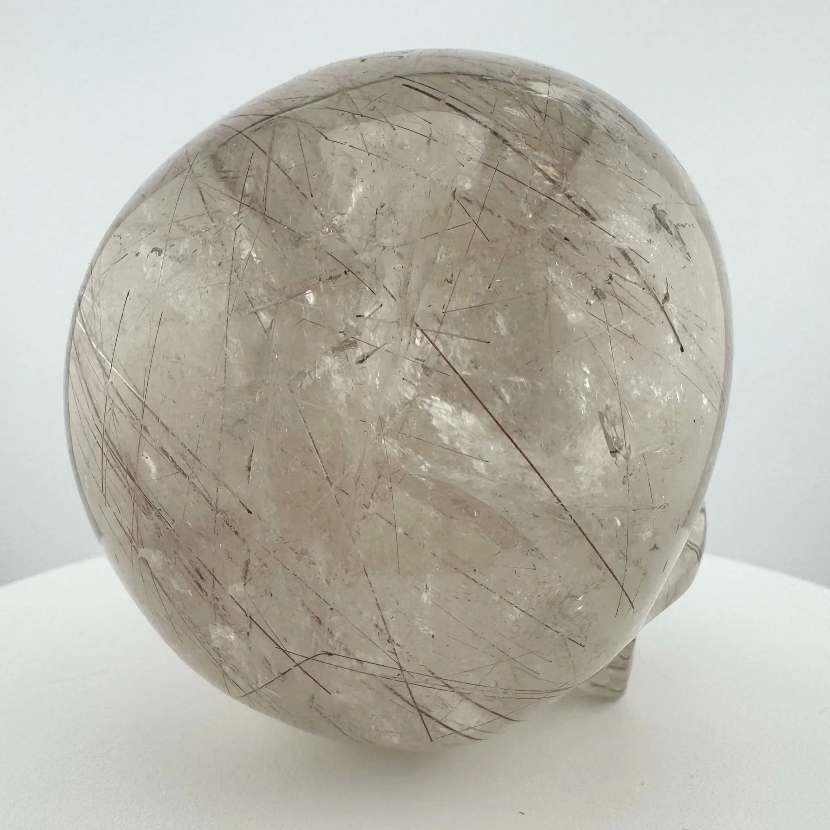 Leandro de Souza Red Rutile in Smoky Quartz Magical Child