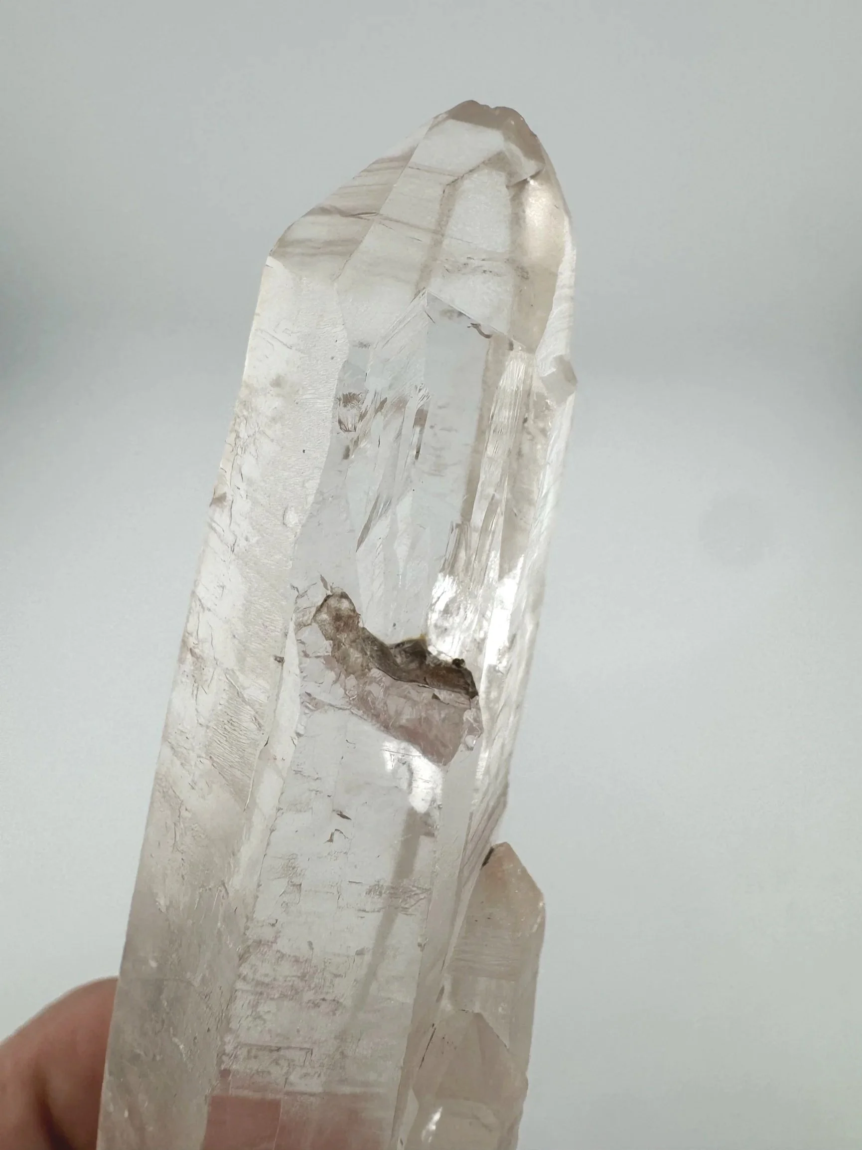 Leandro de Souza Cathedral Quartz Jesus Wand