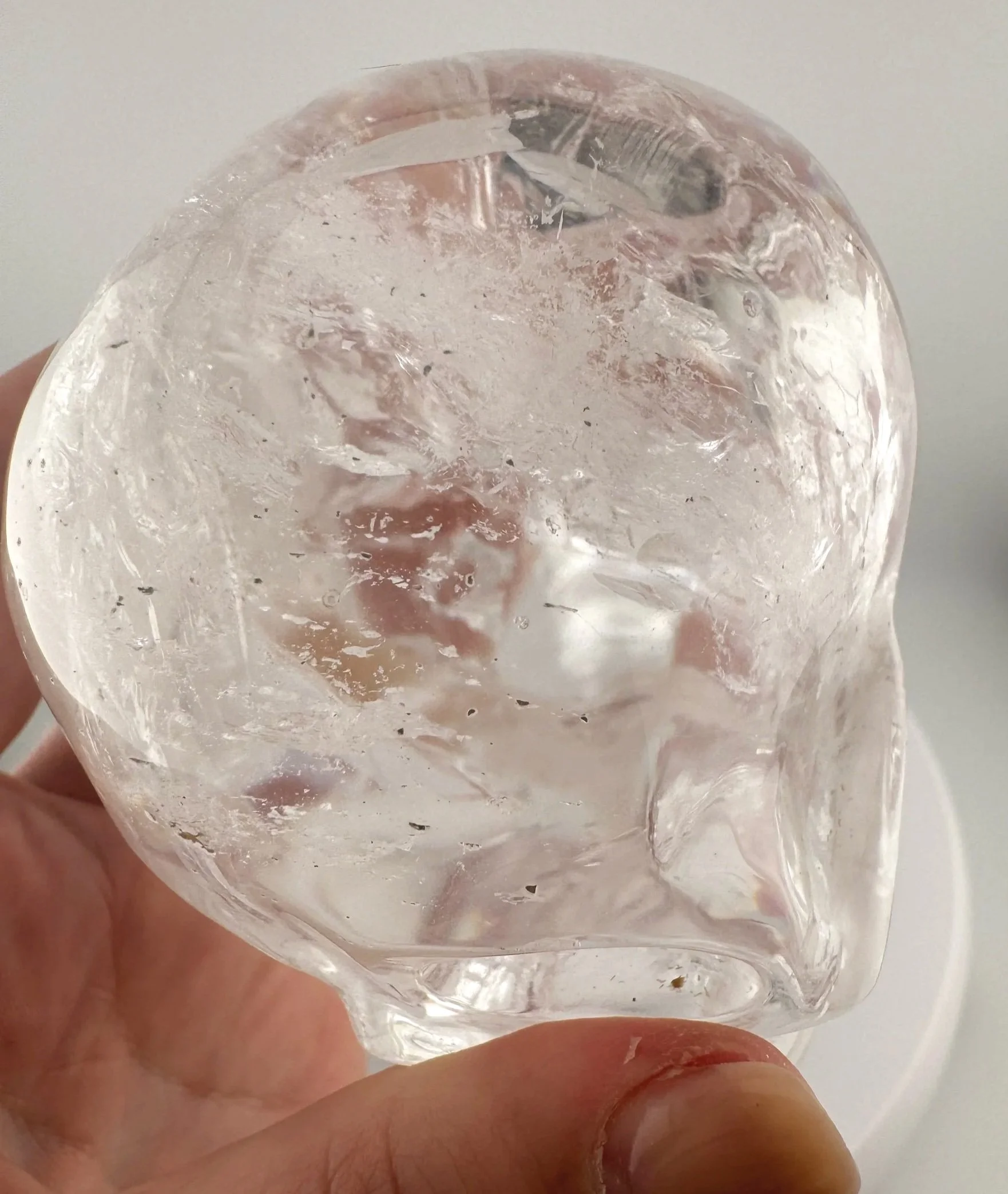 Leandro de Souza Rutile in Quartz Skull