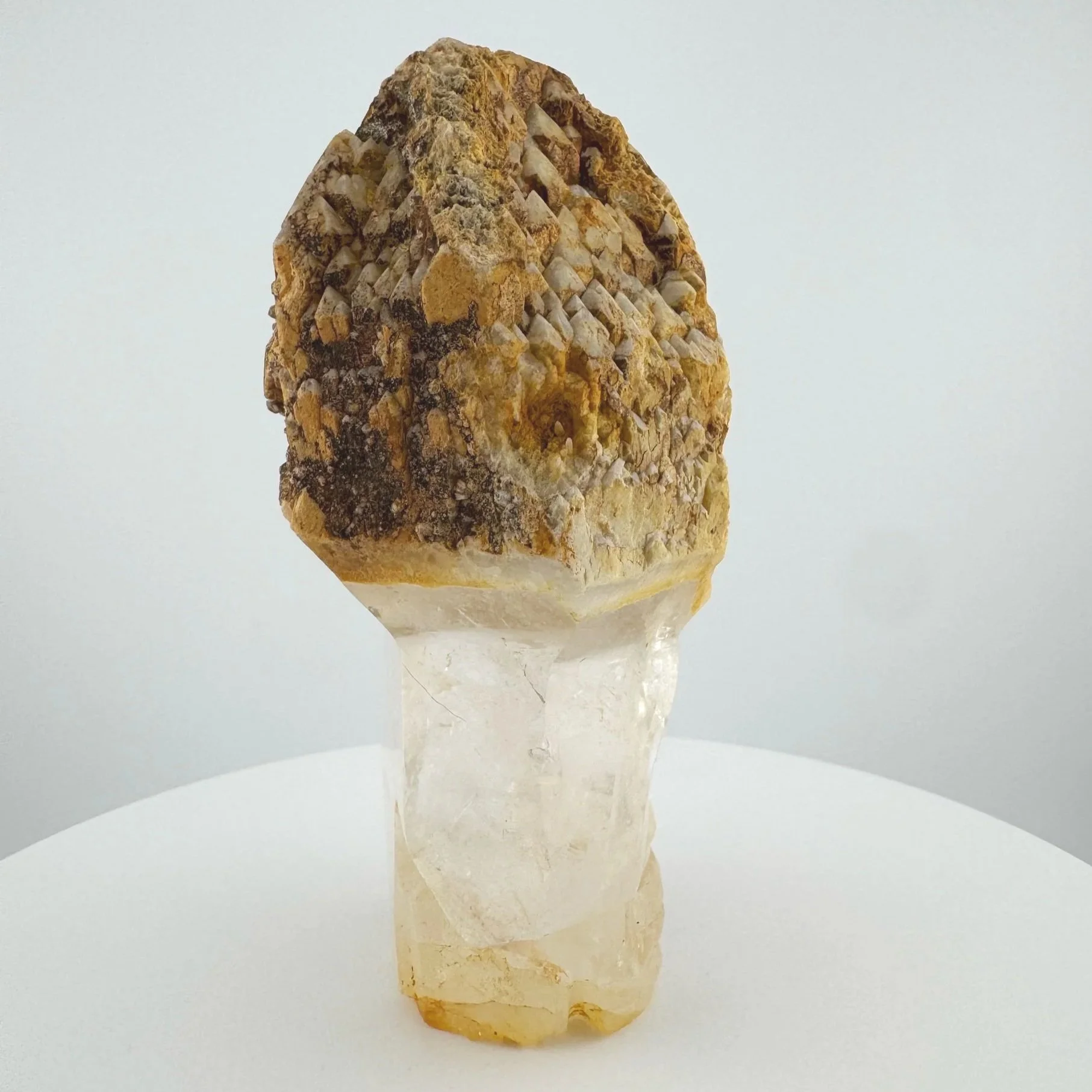 Igor de Souza Candle Quartz Shaman Skull