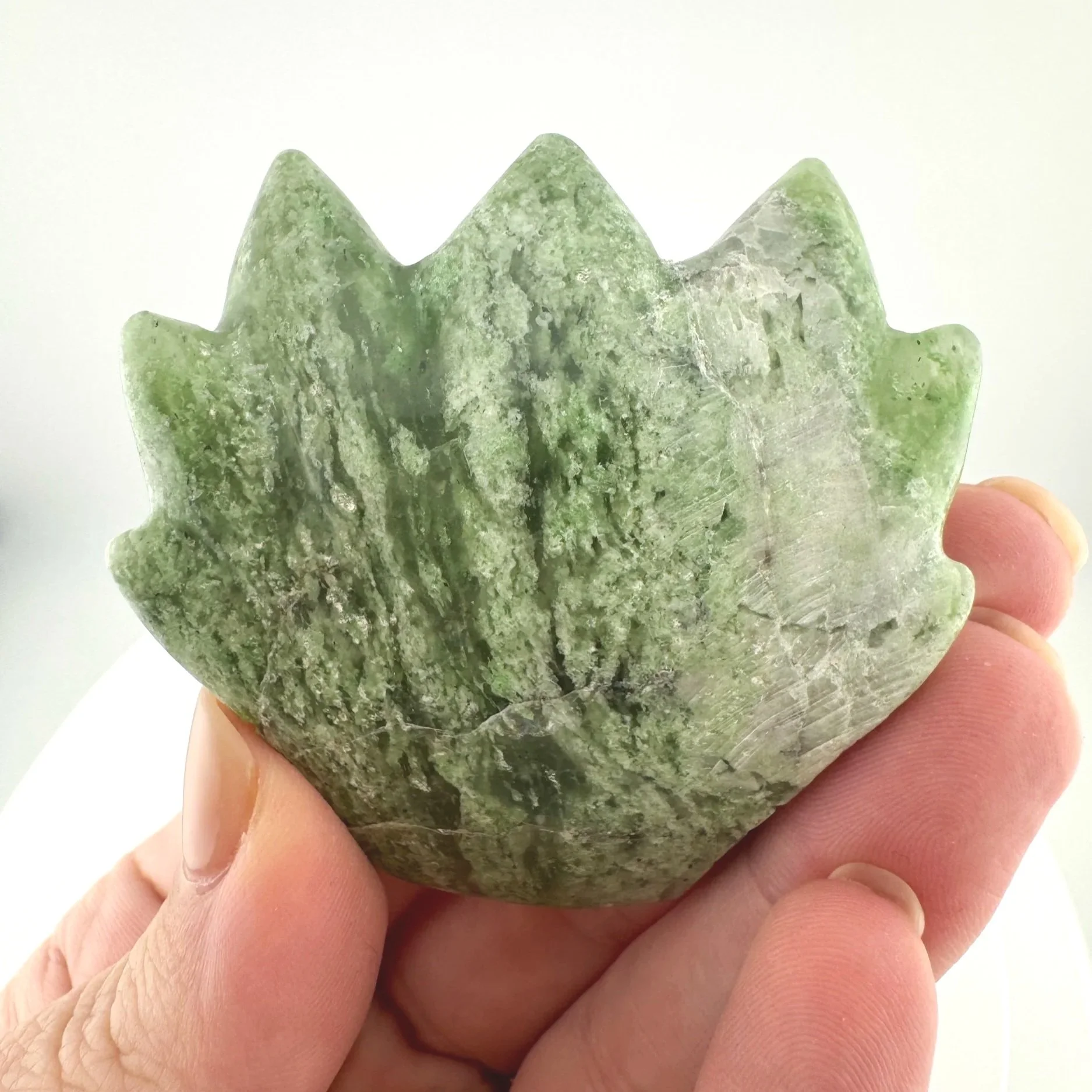Leandro de Souza Chlorite Chalcedony Dragon Skull