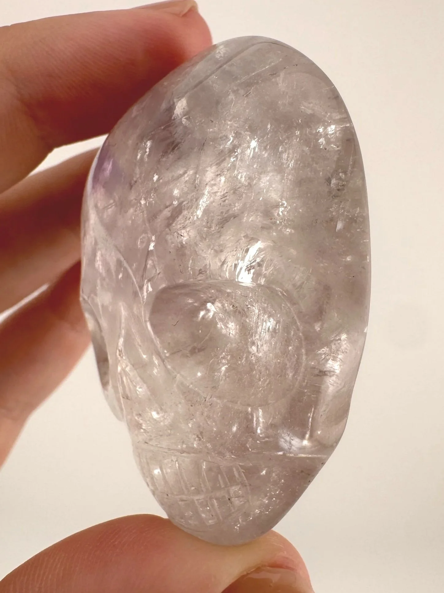 Leandro de Souza Phantom Amethyst Magical Child Palm Skull