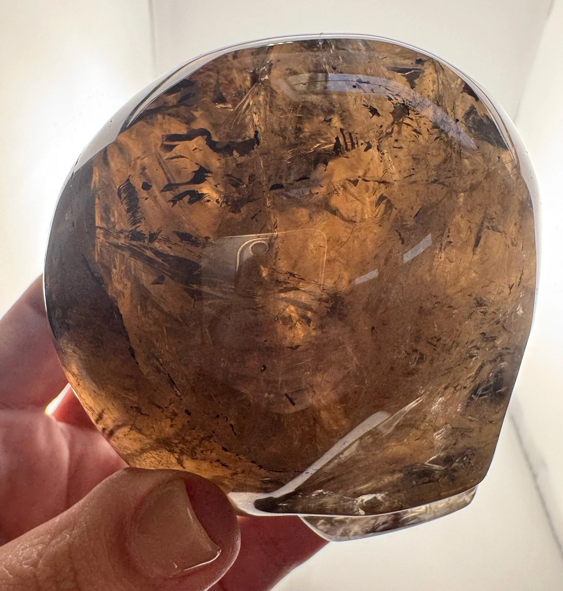 Leandro de Souza Smoky Quartz Magical Child Skull