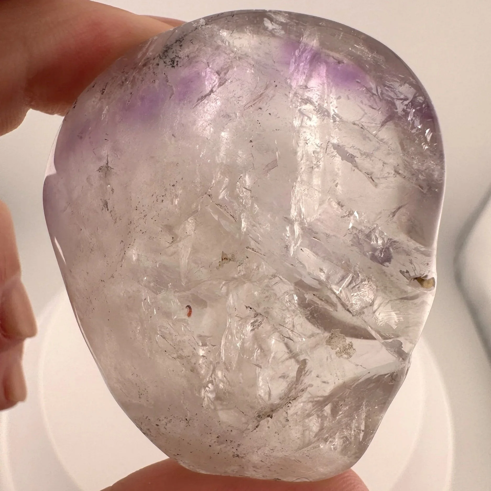 Leandro de Souza Phantom Amethyst Magical Child Palm Skull