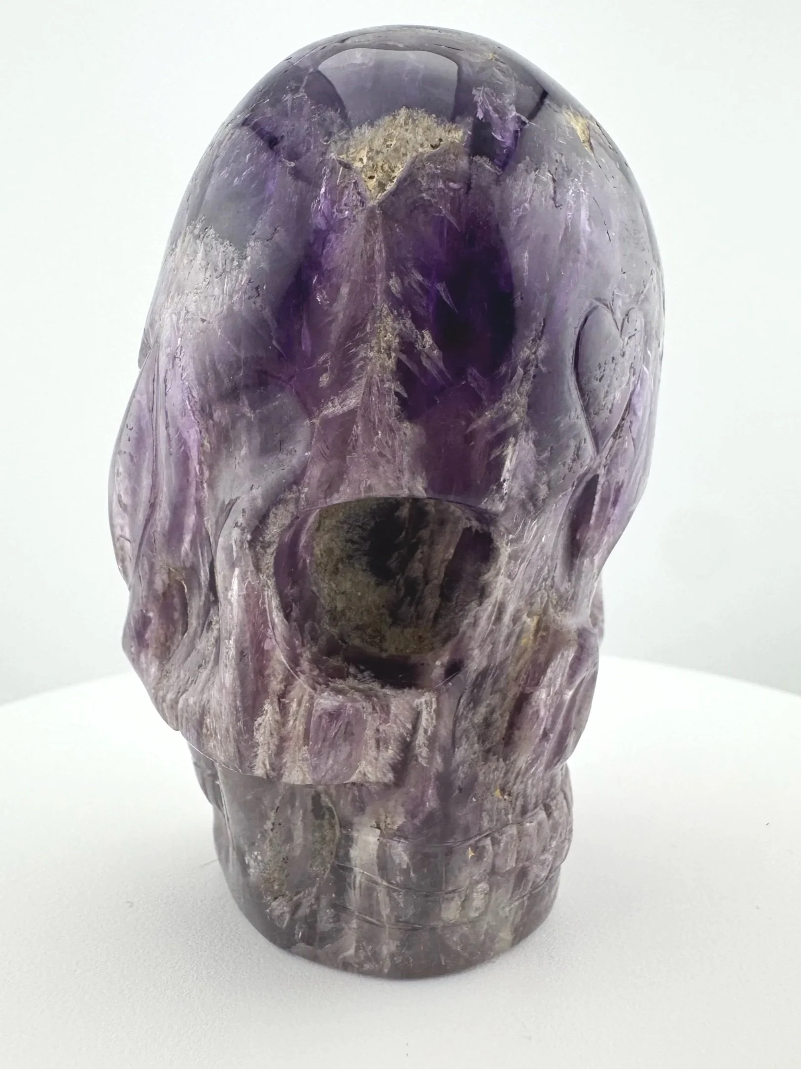Leandro de Souza Elestial Amethyst Shaman and Star Being Twin Flame Skull
