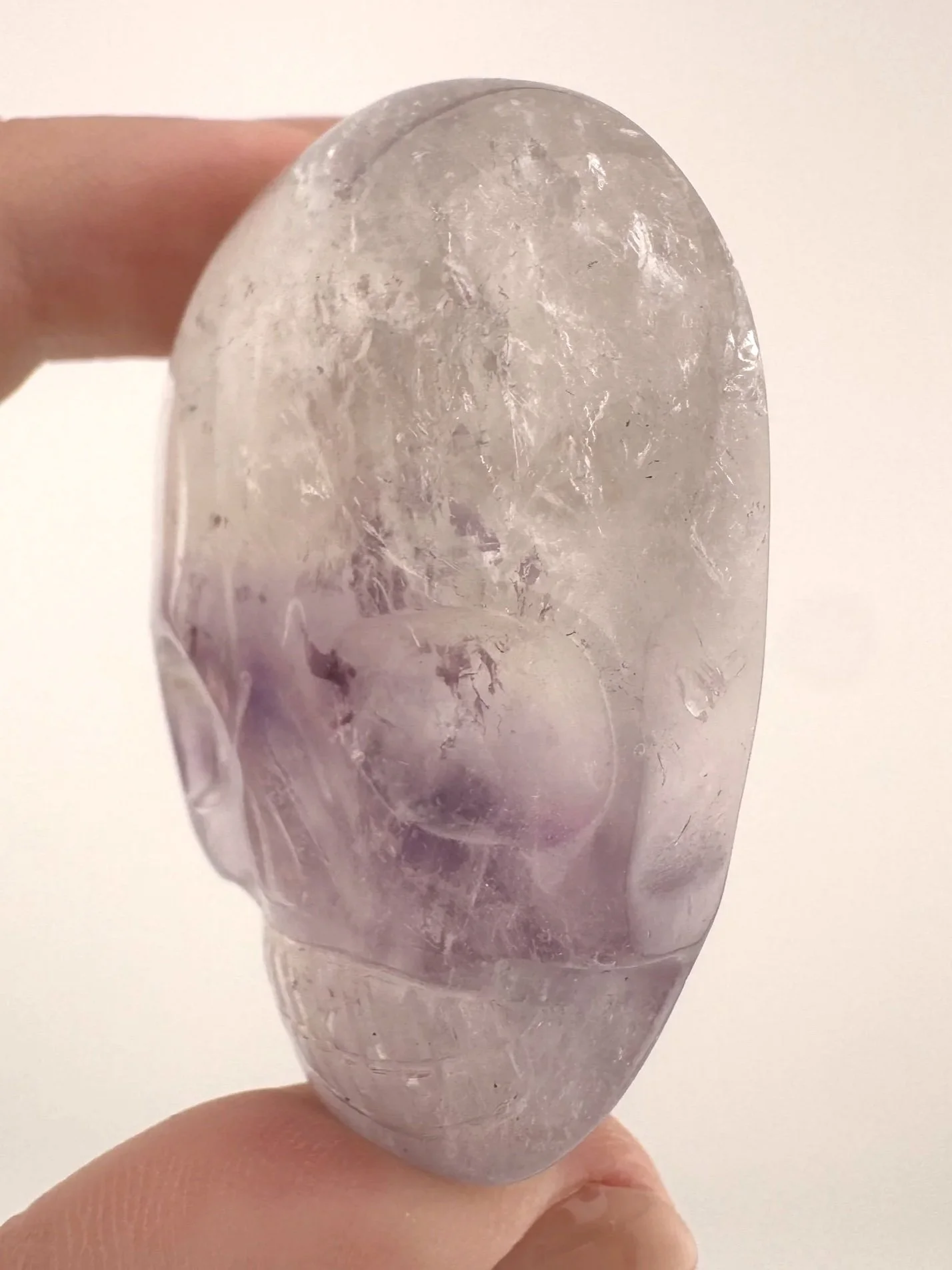 Leandro de Souza Phantom Amethyst Magical Child Palm Skull