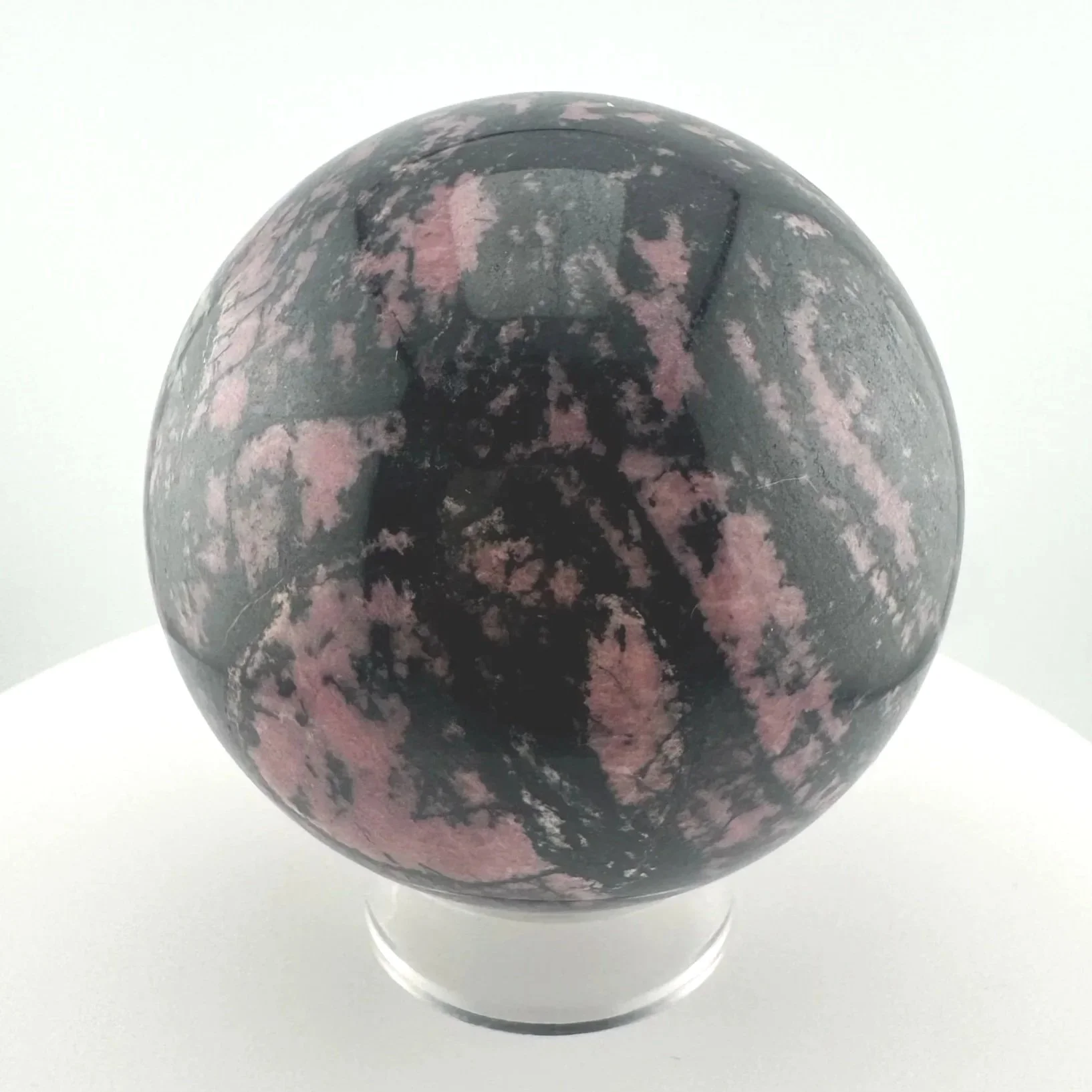 Leandro de Souza Rhodonite Sphere