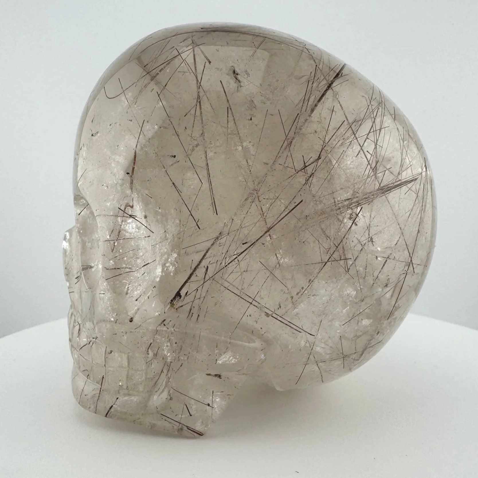 Leandro de Souza Red Rutile in Smoky Quartz Magical Child