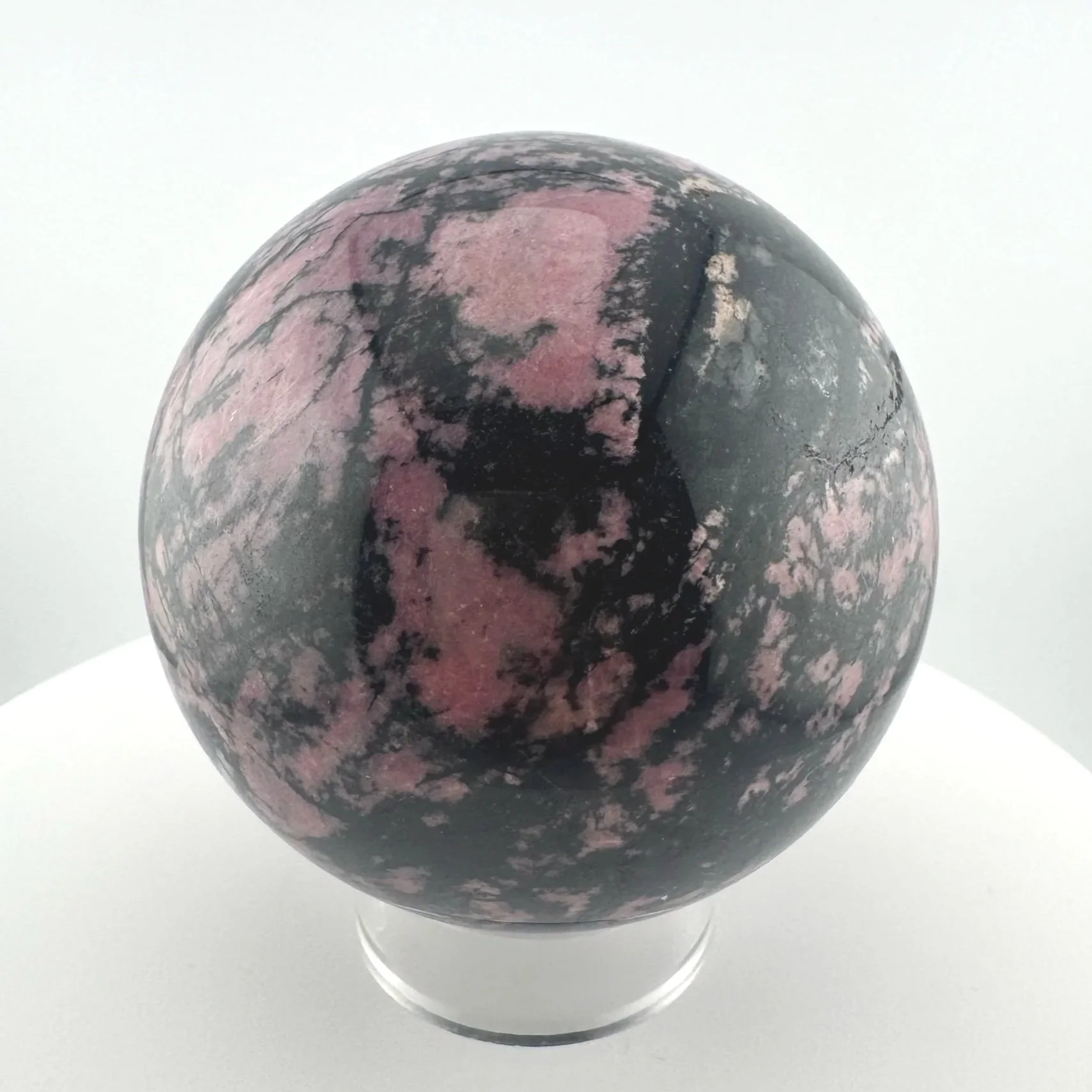 Leandro de Souza Rhodonite Sphere