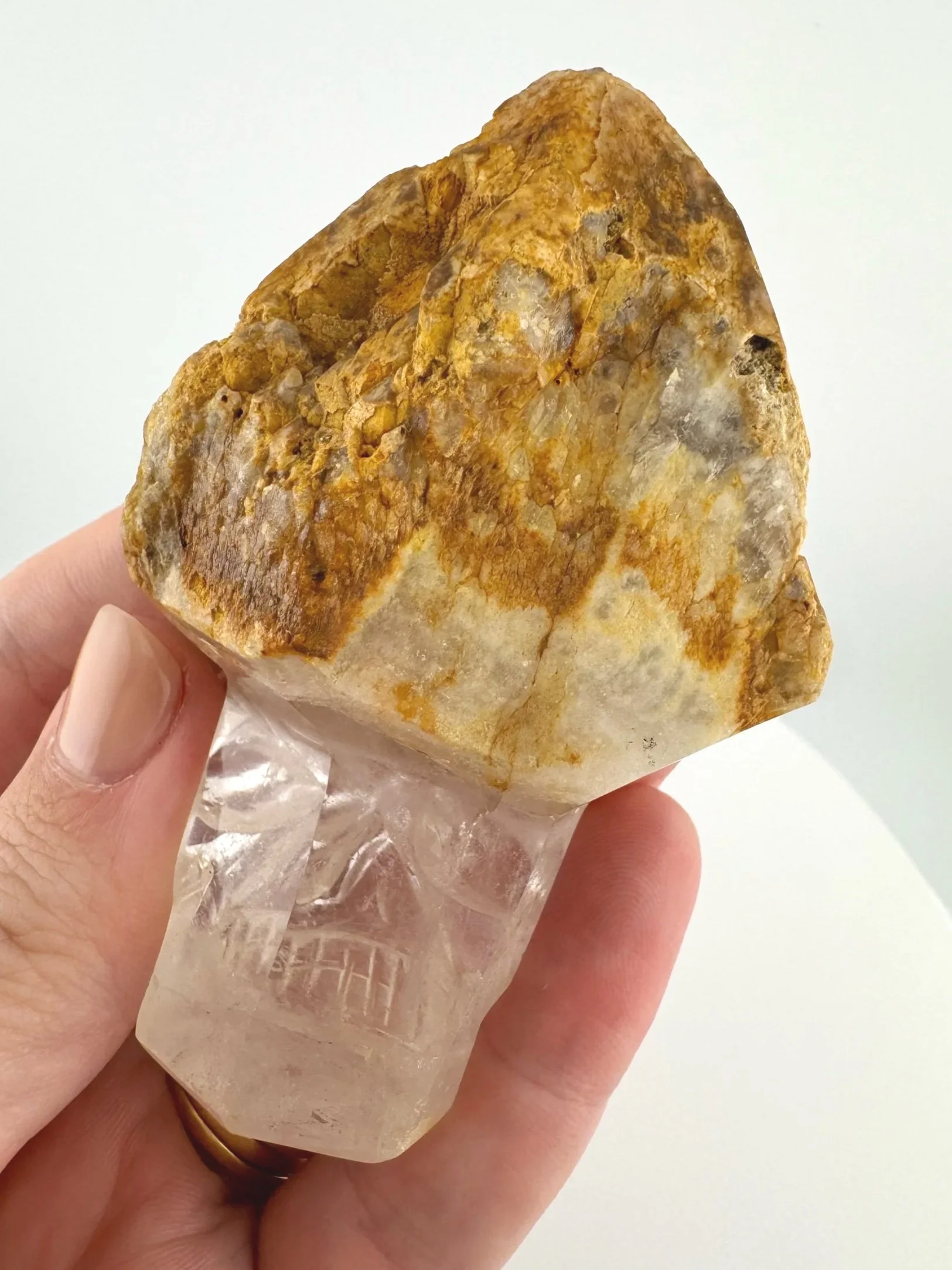 Igor de Souza Candle Quartz Shaman Skull