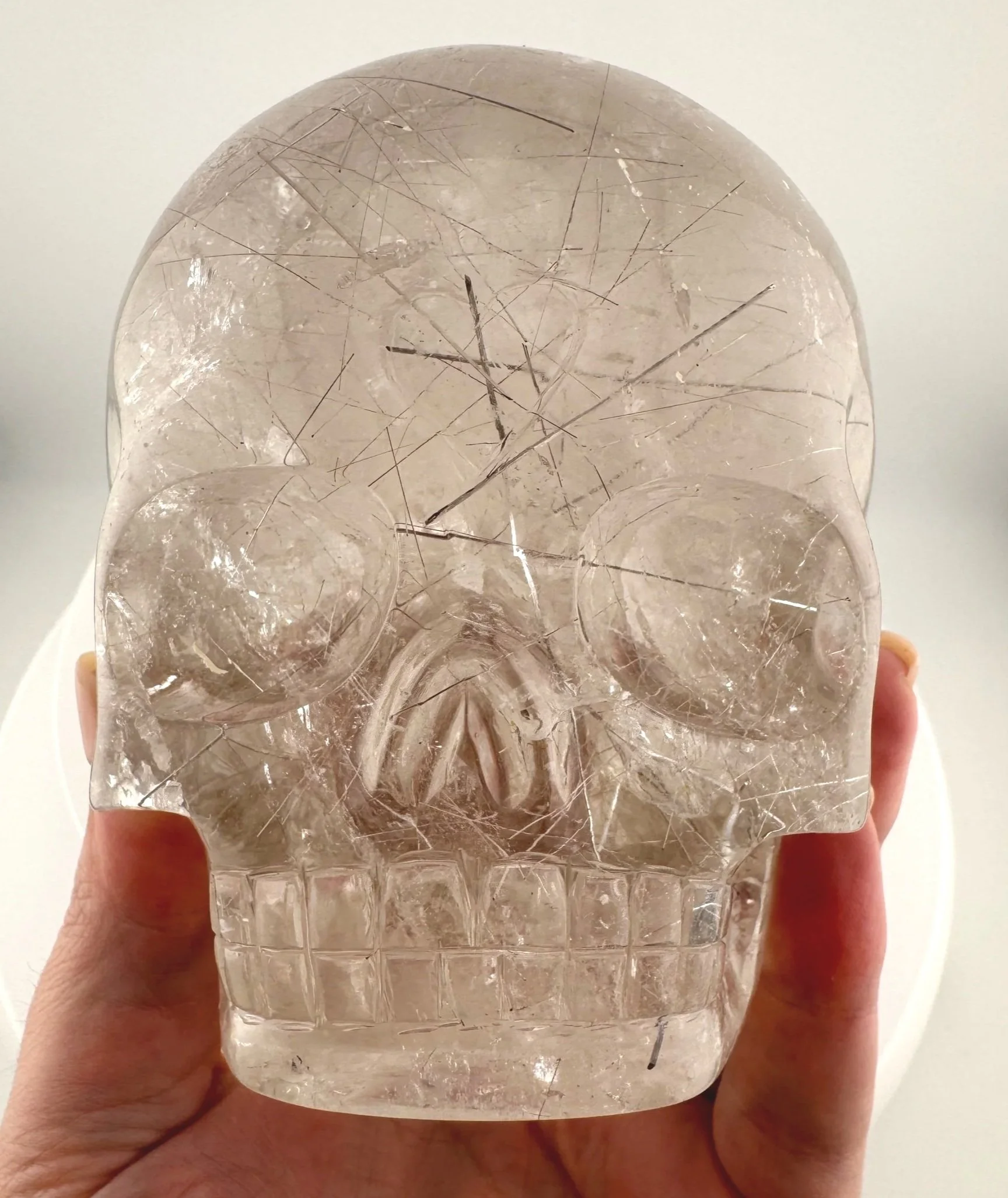 Leandro de Souza Red Rutile in Quartz Magical Child