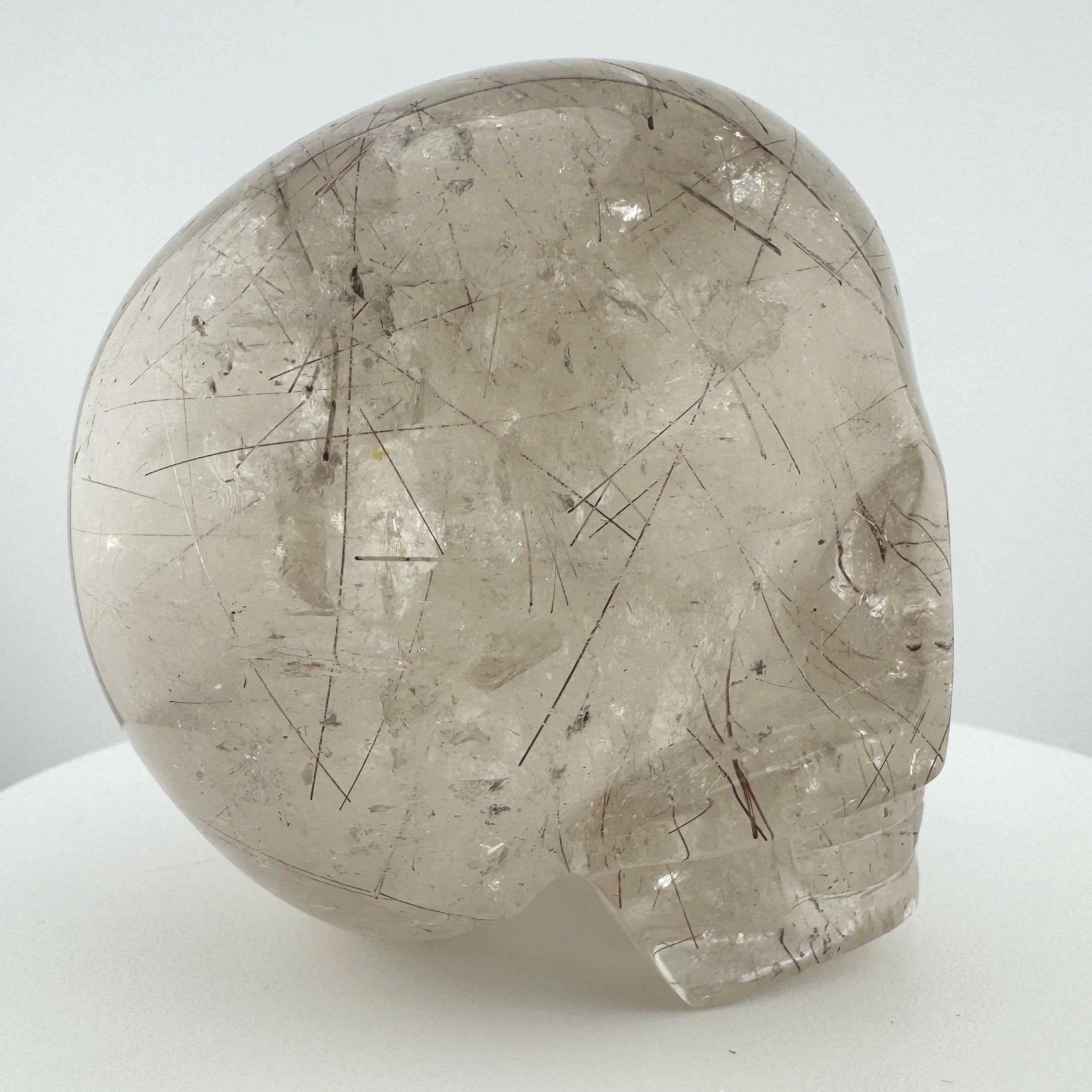 Leandro de Souza Red Rutile in Smoky Quartz Magical Child