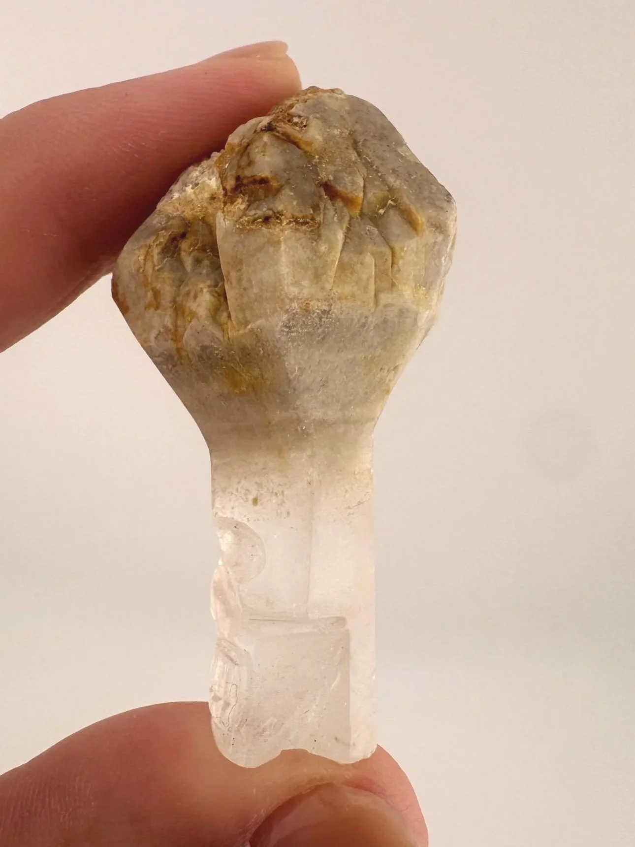 Igor de Souza Candle Quartz Shaman Skull