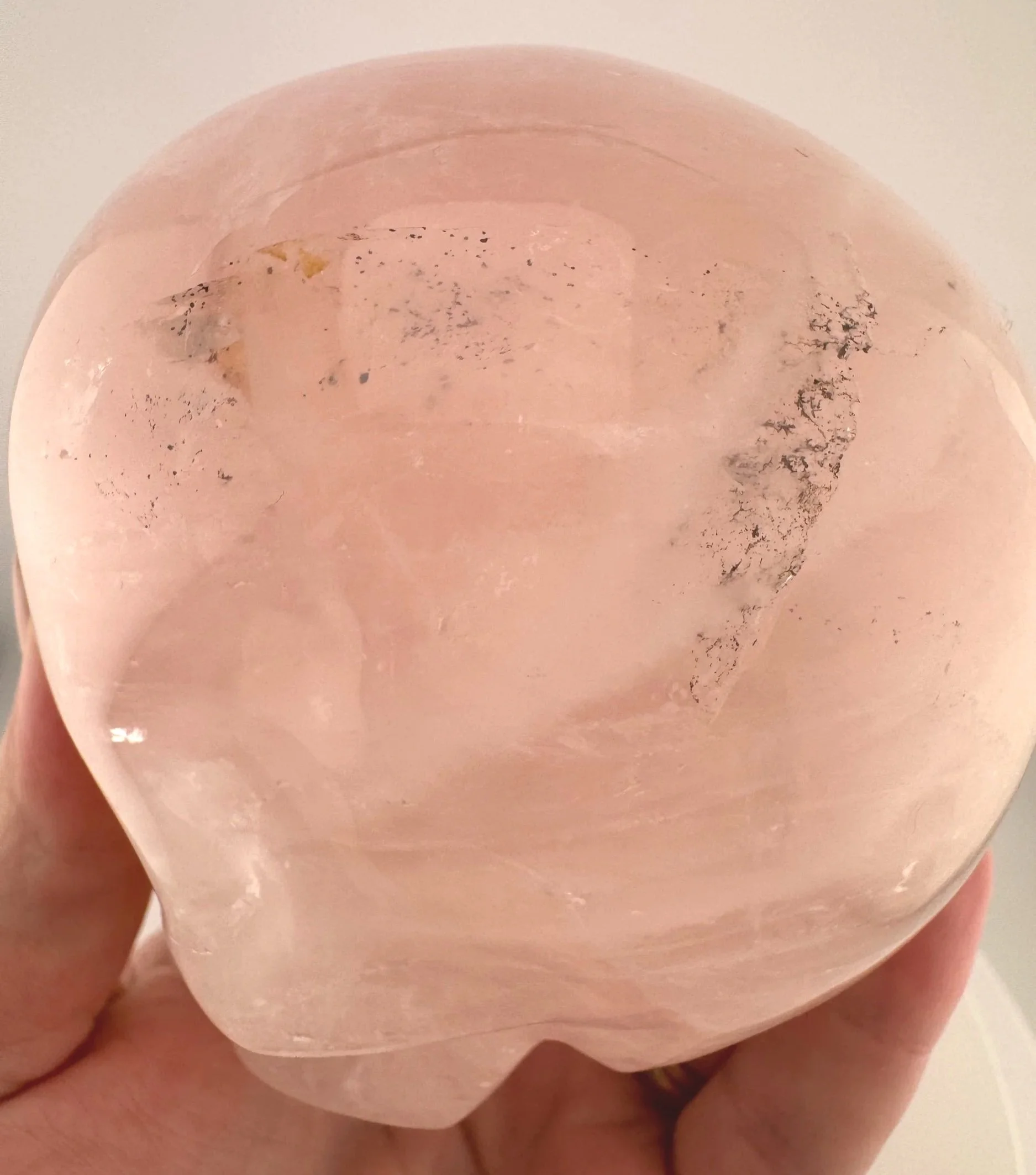 Leandro de Souza Rose Quartz Magical Child Skull
