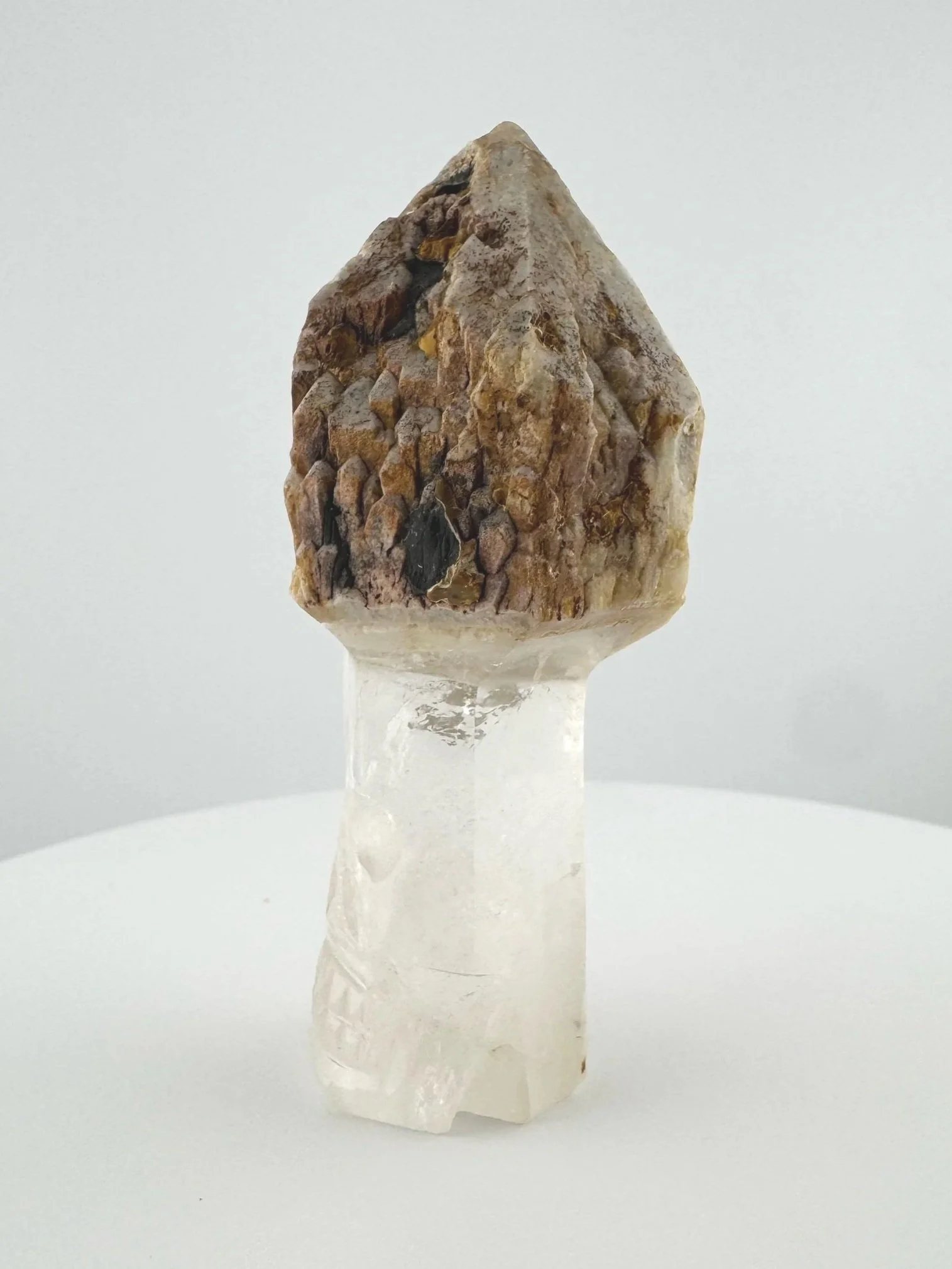 Igor de Souza Candle Quartz Shaman Skull