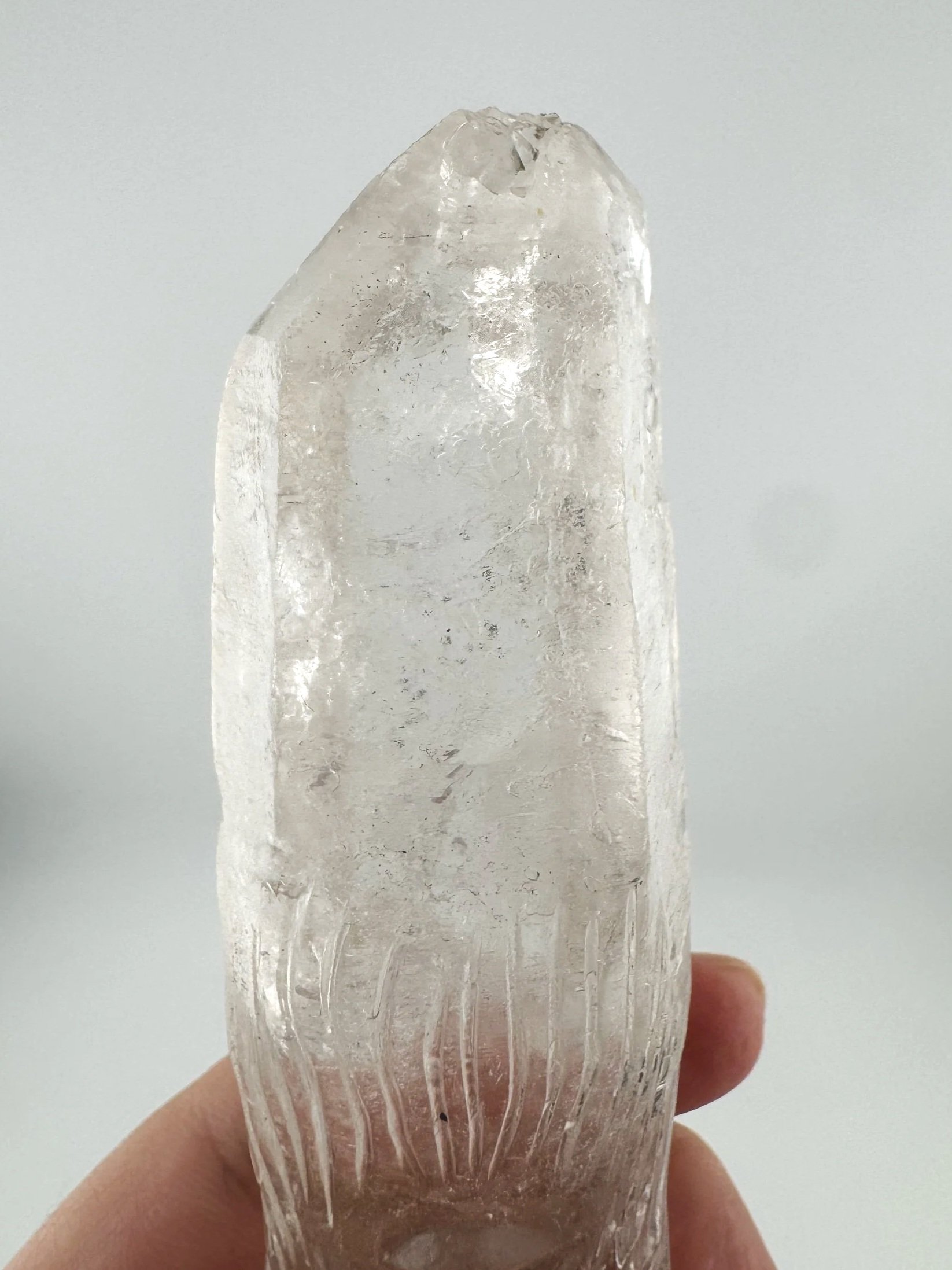 Leandro de Souza Cathedral Quartz Jesus Wand
