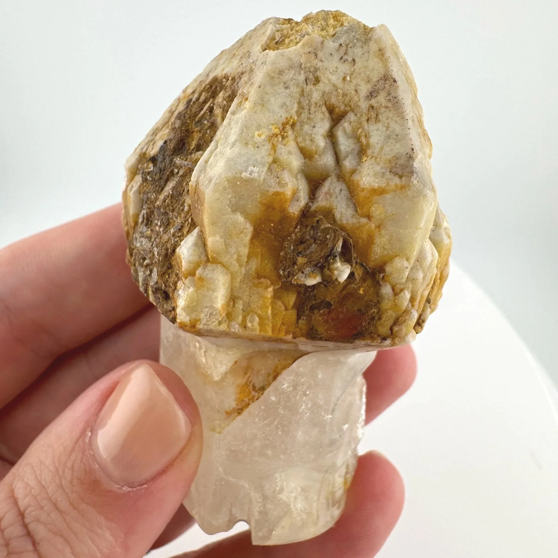 Igor de Souza Candle Quartz Shaman Skull