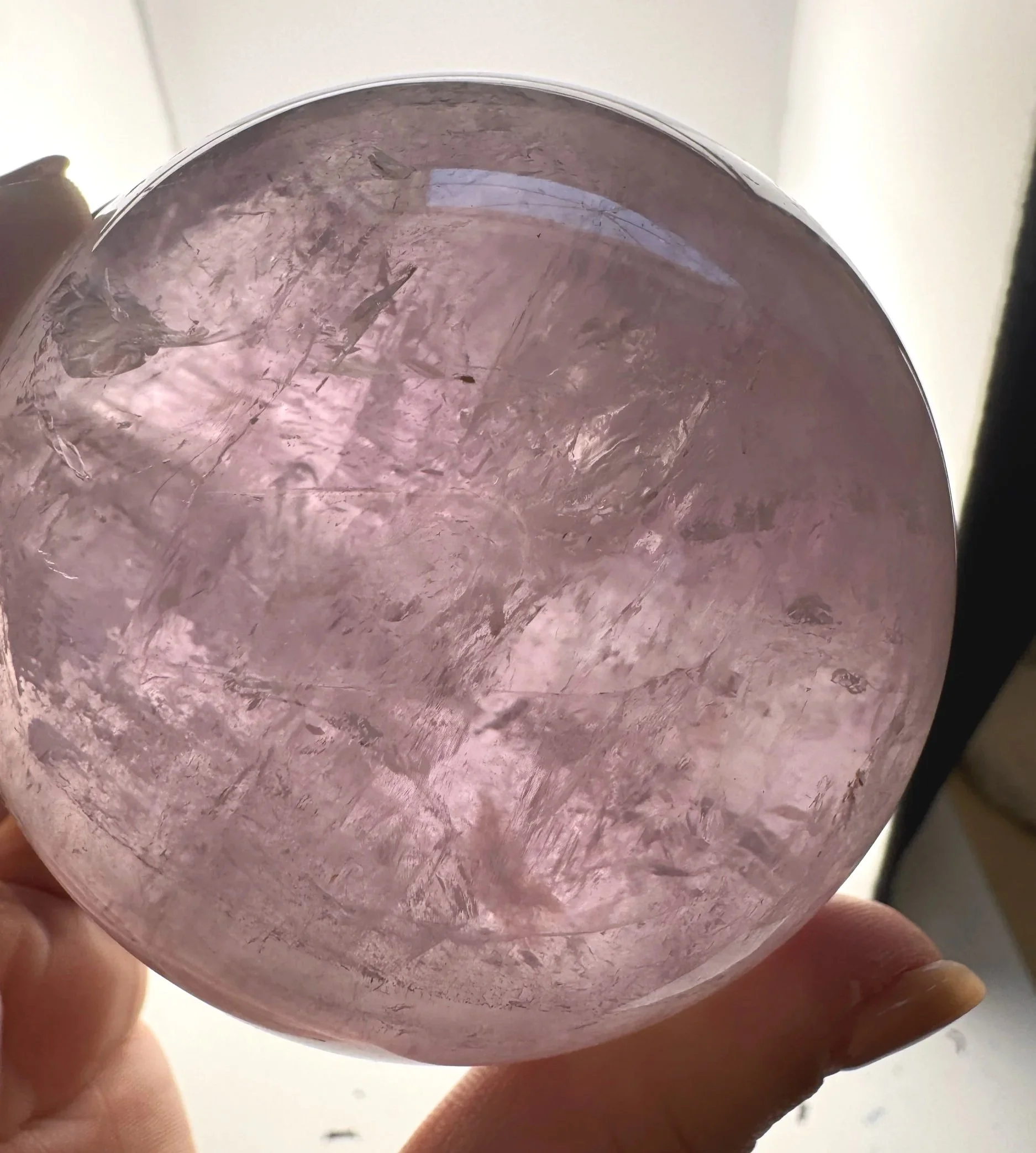 Leandro de Souza Elestial Amethyst Sphere