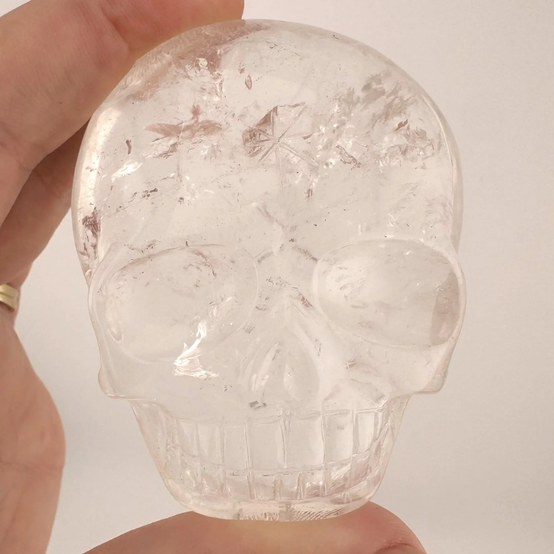 Leandro de Souza Sirius Quartz Magical Child Palm Skull