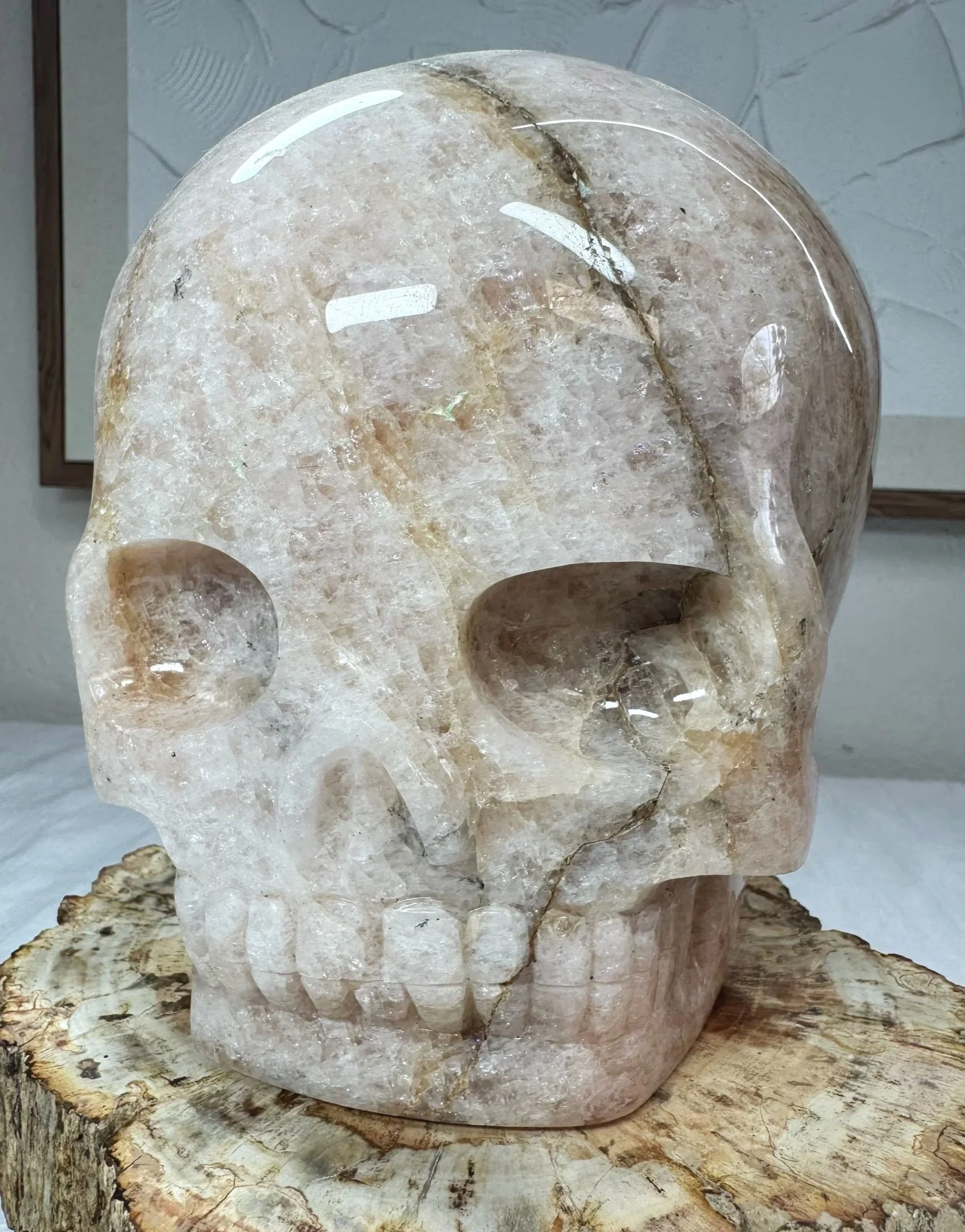 Leandro de Souza Morganite Magical Child Skull