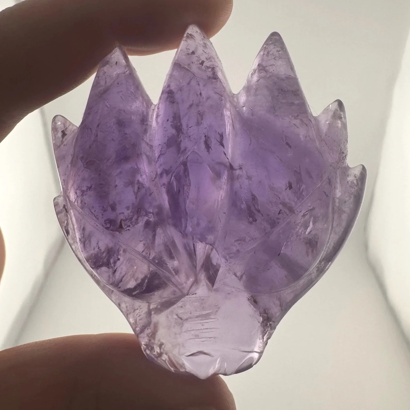 Leandro de Souza Amethyst Dragon Skull