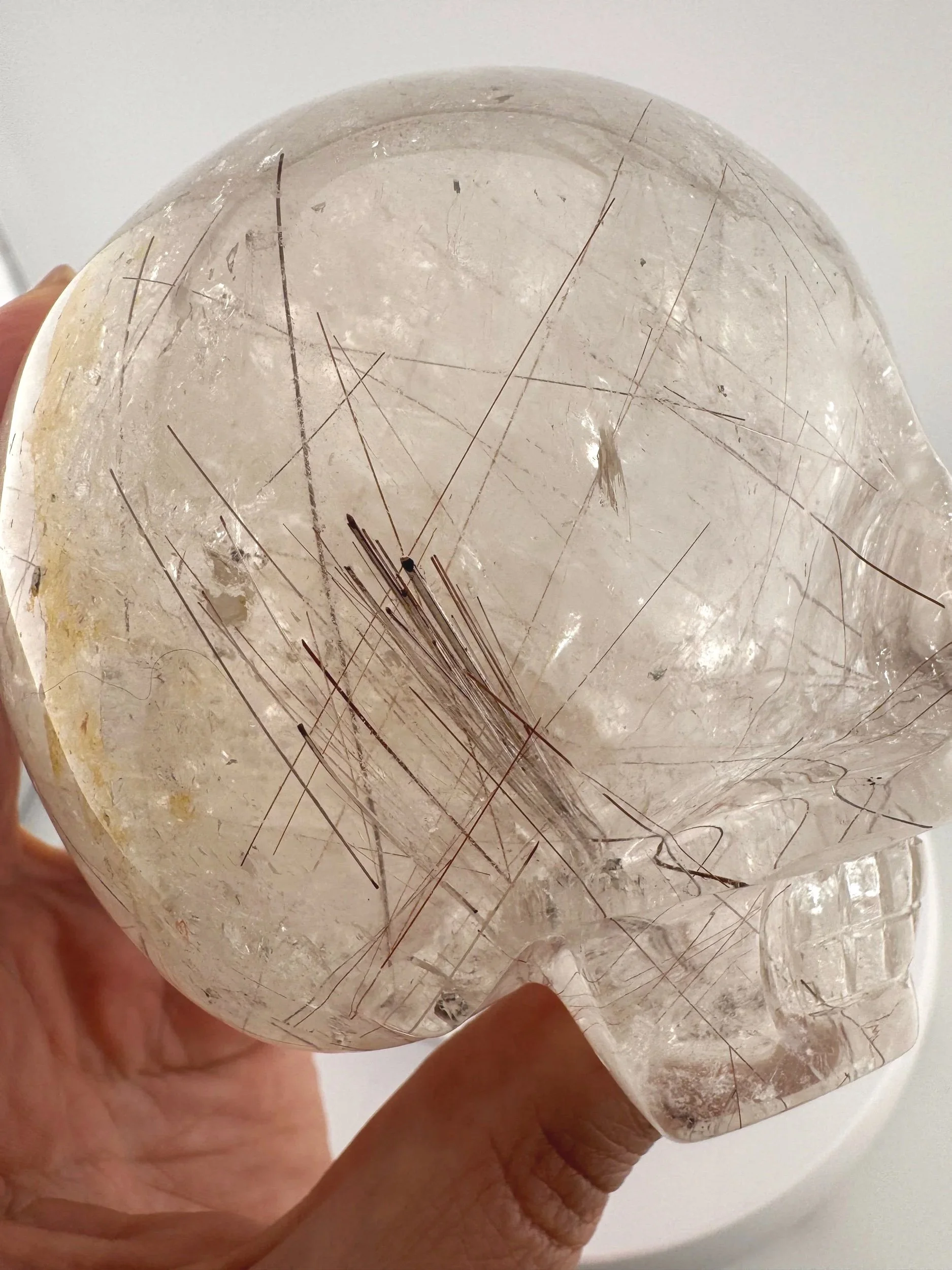 Leandro de Souza Red Rutile in Quartz Magical Child