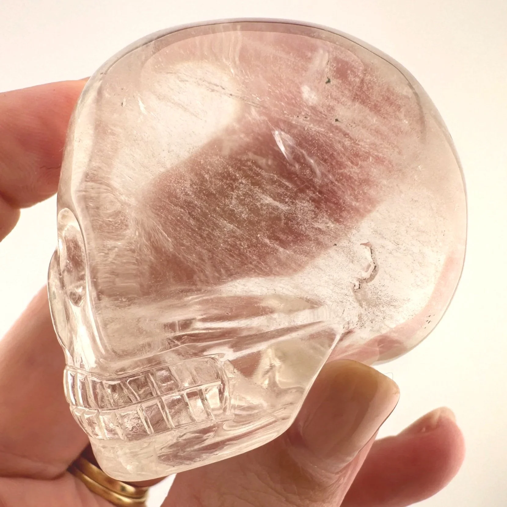 Leandro de Souza Citrine Sirius Quartz Bizoin Skull