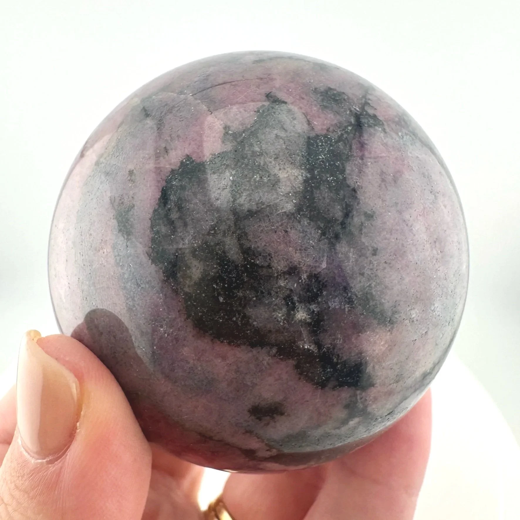 Leandro de Souza Rhodonite Sphere