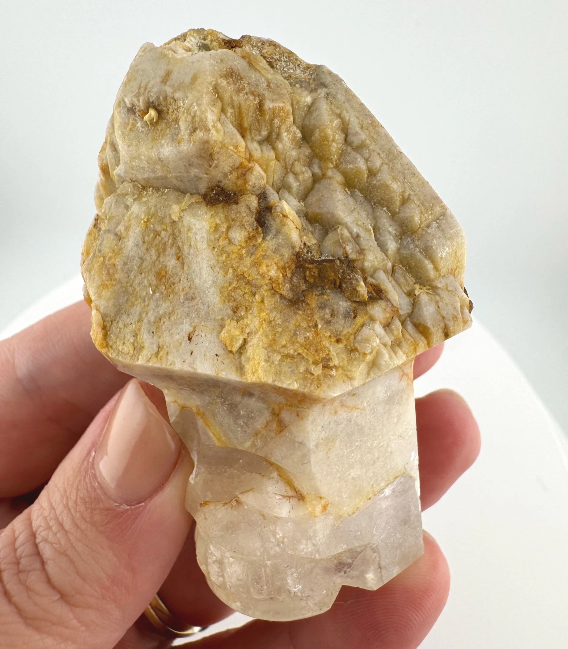 Igor de Souza Candle Quartz Shaman Skull