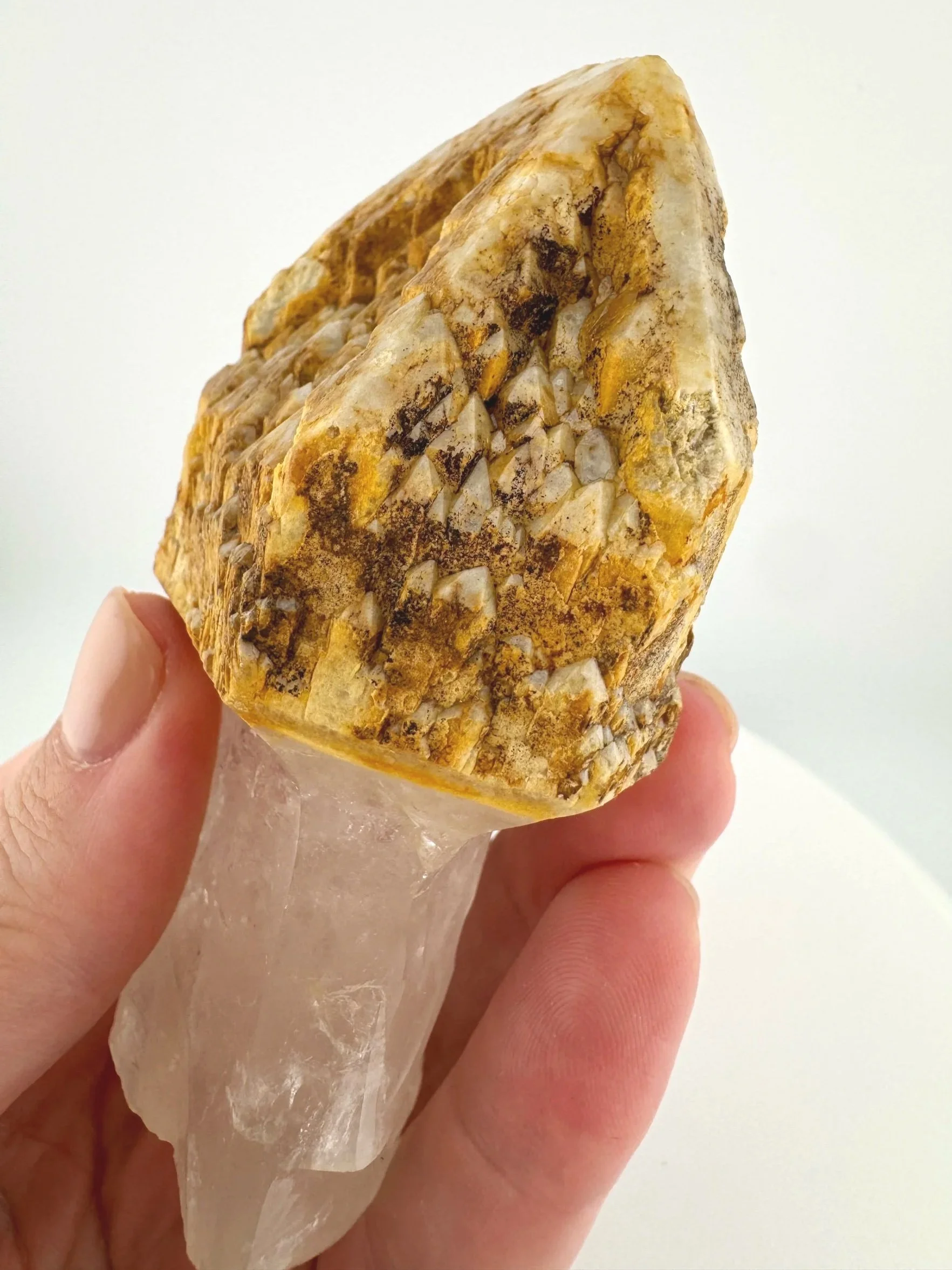 Igor de Souza Candle Quartz Shaman Skull
