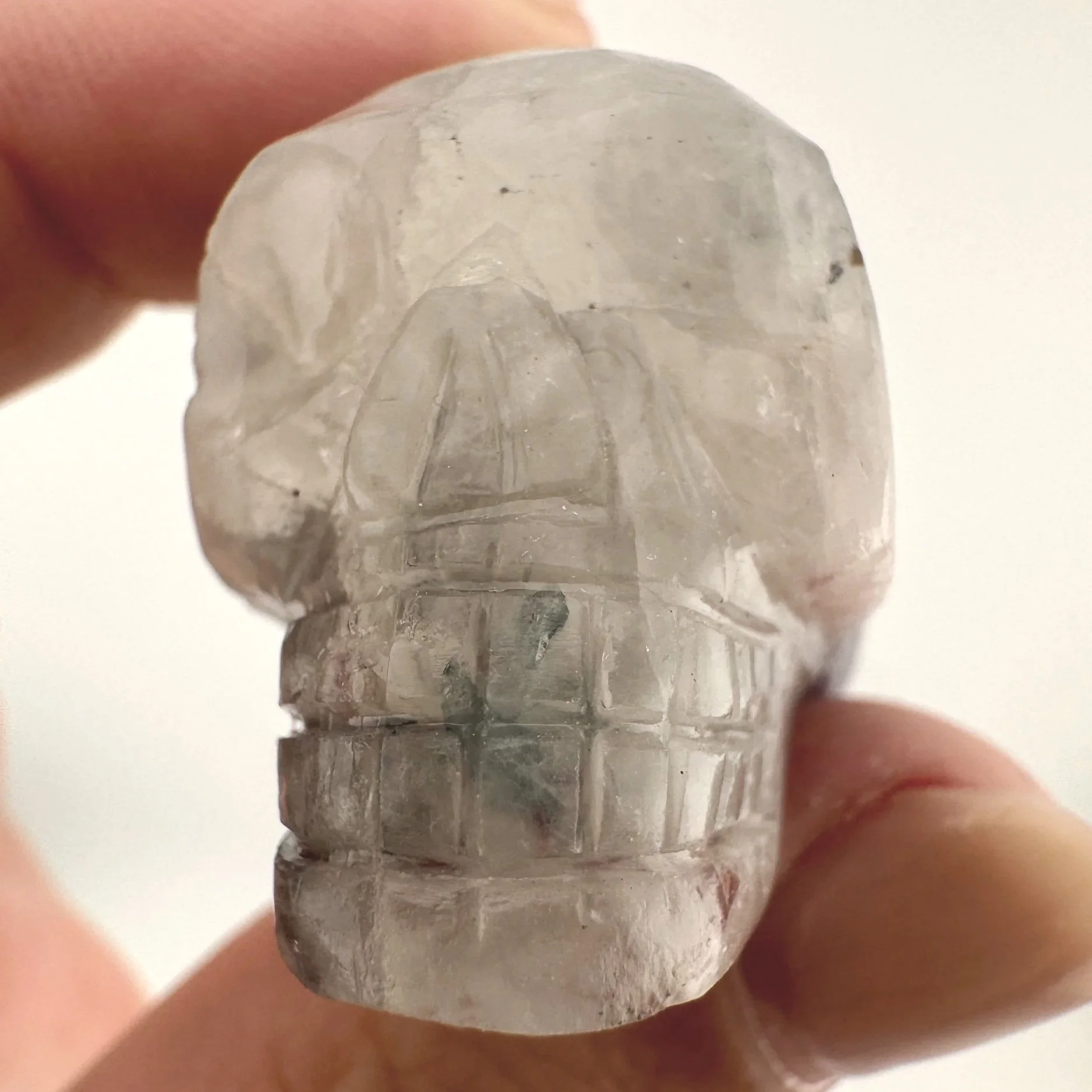 Igor de Souza Paraiba Tourmaline in Feldspar Skull