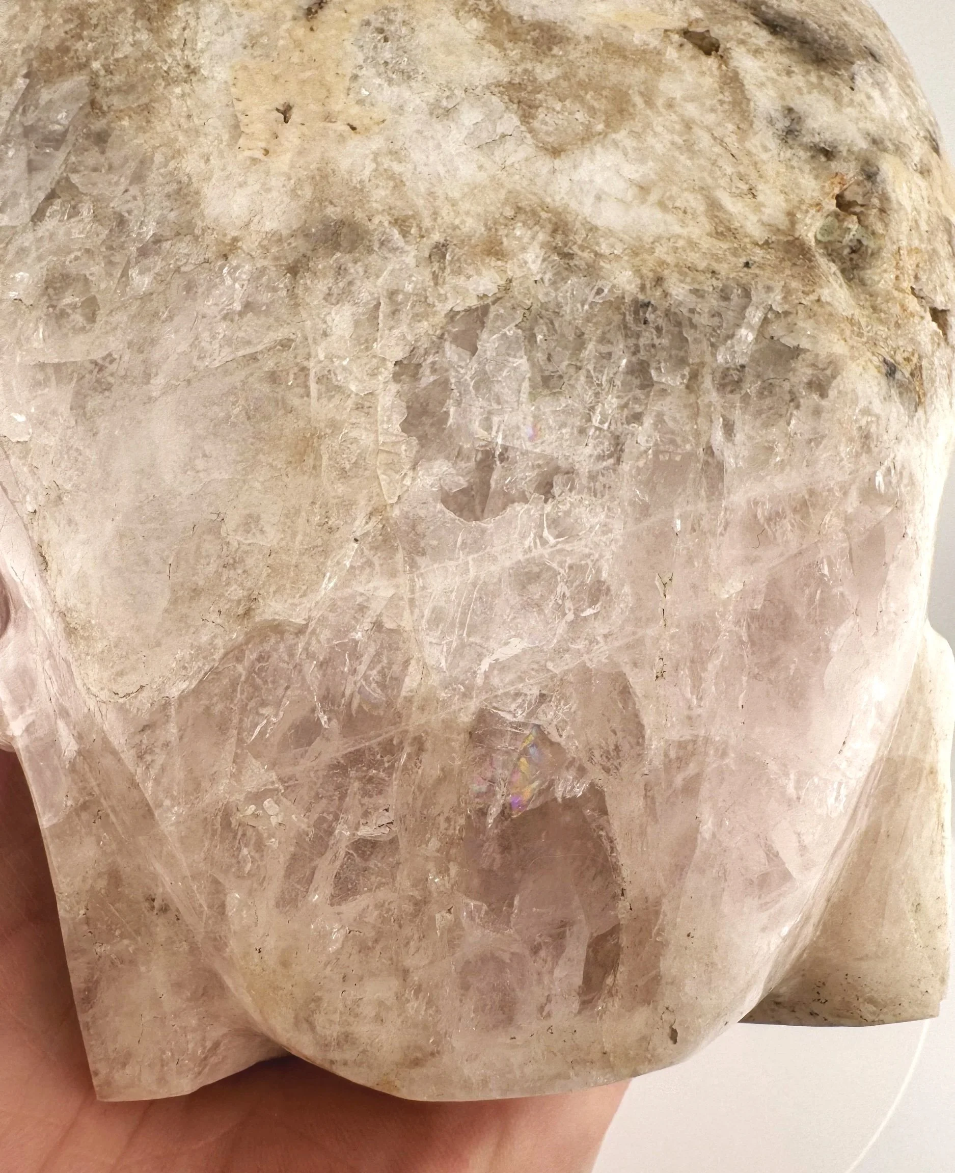 Leandro de Souza Morganite Shaman Skull