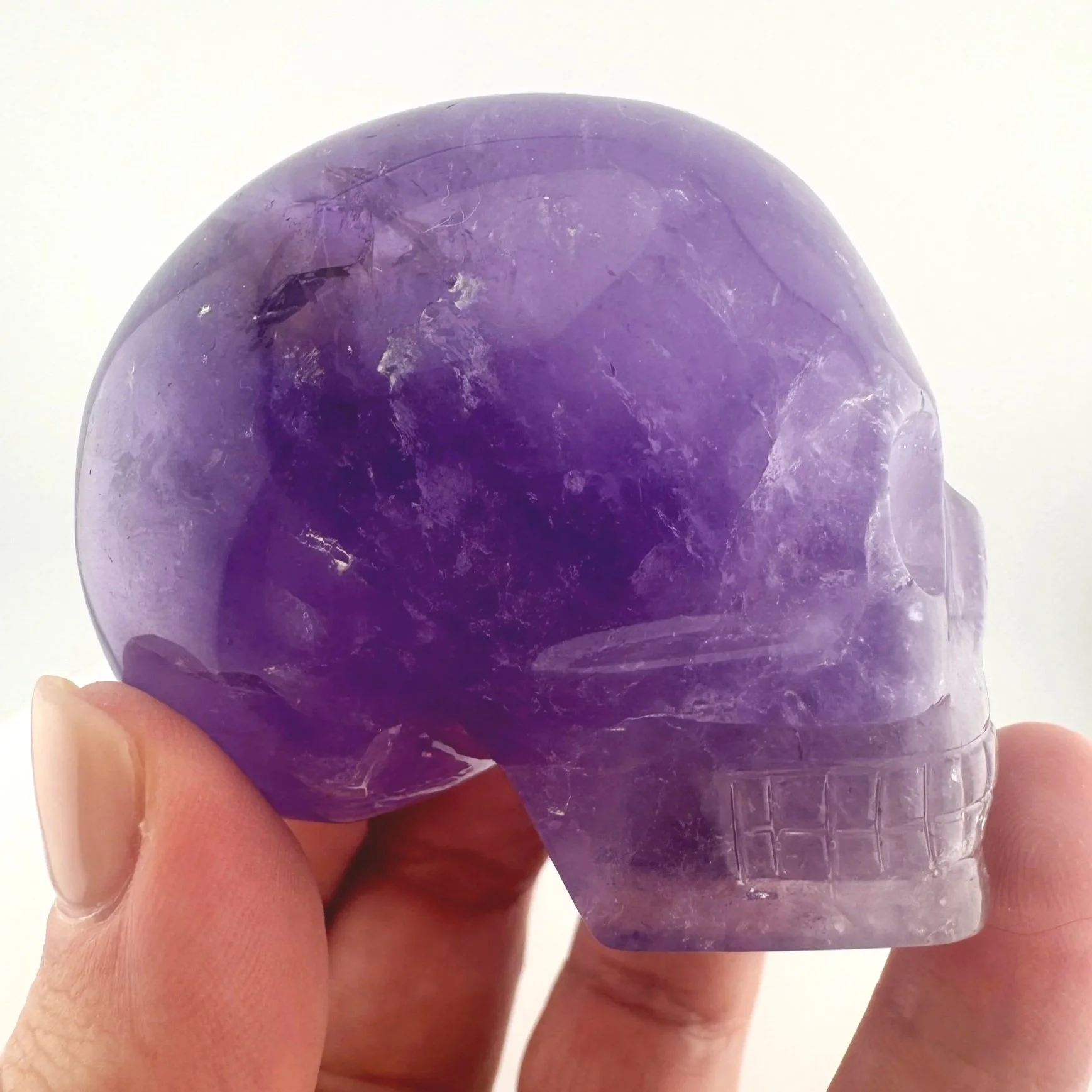 Leandro de Souza Amethyst with Citrine Skull
