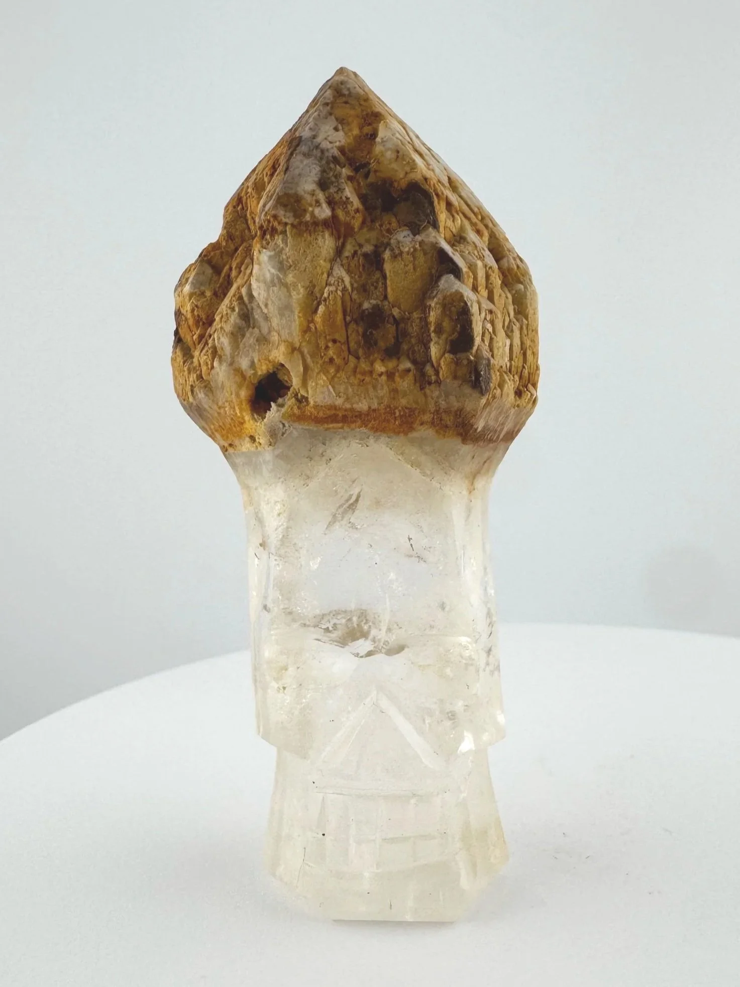 Igor de Souza Candle Quartz Shaman Skull