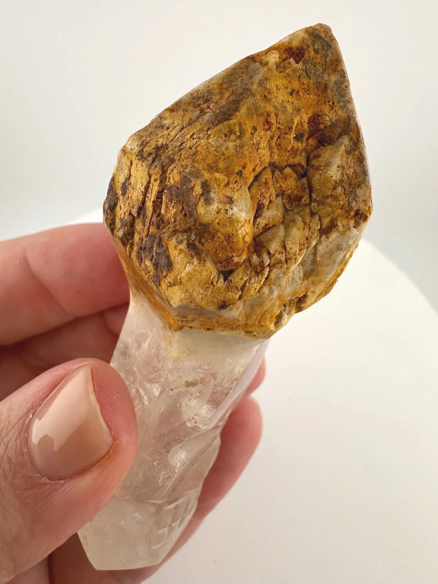 Igor de Souza Candle Quartz Shaman Skull