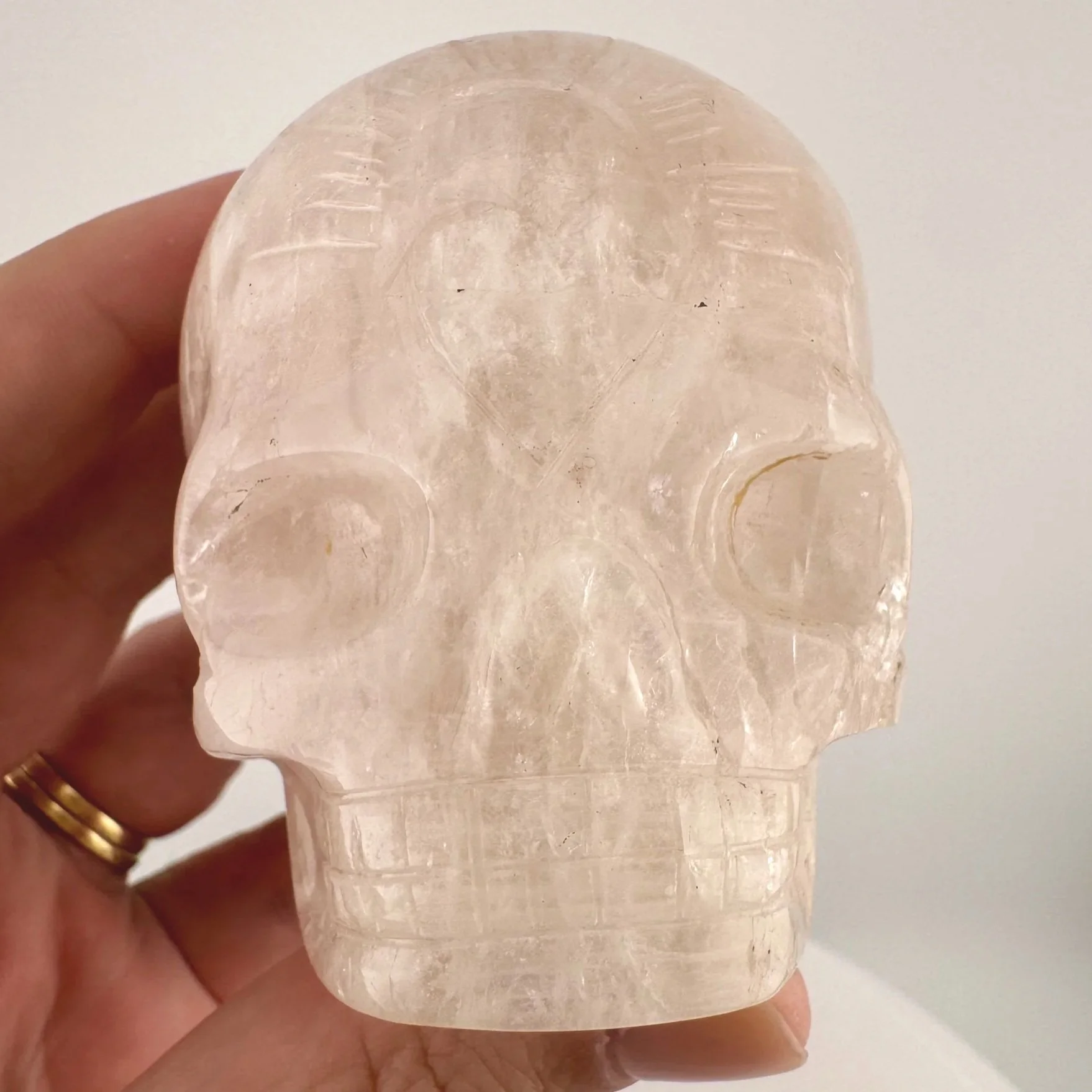 Leandro de Souza Morganite Magical Child Skull