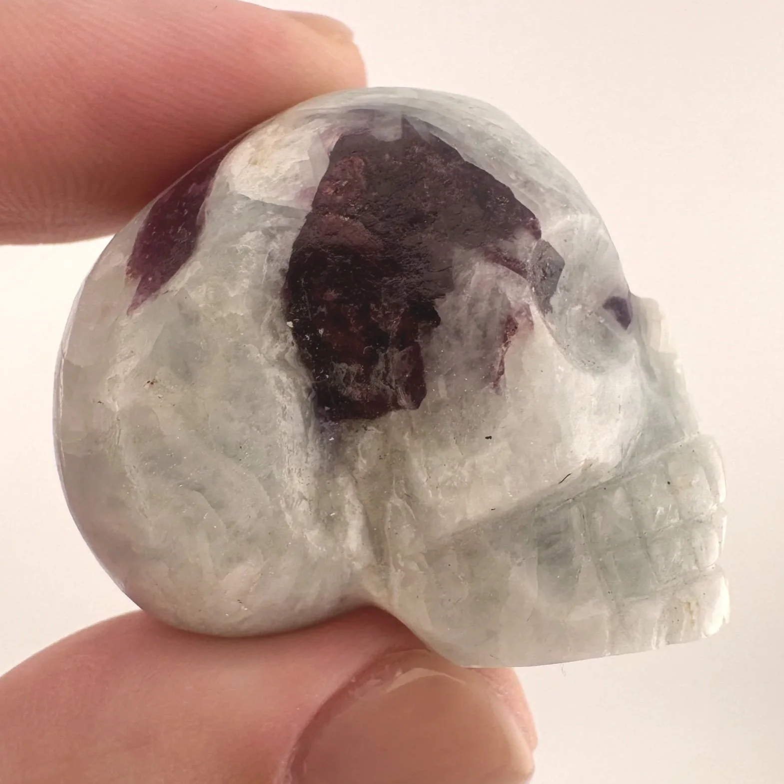 Leandro de Souza Tourmaline in Feldspar Skull