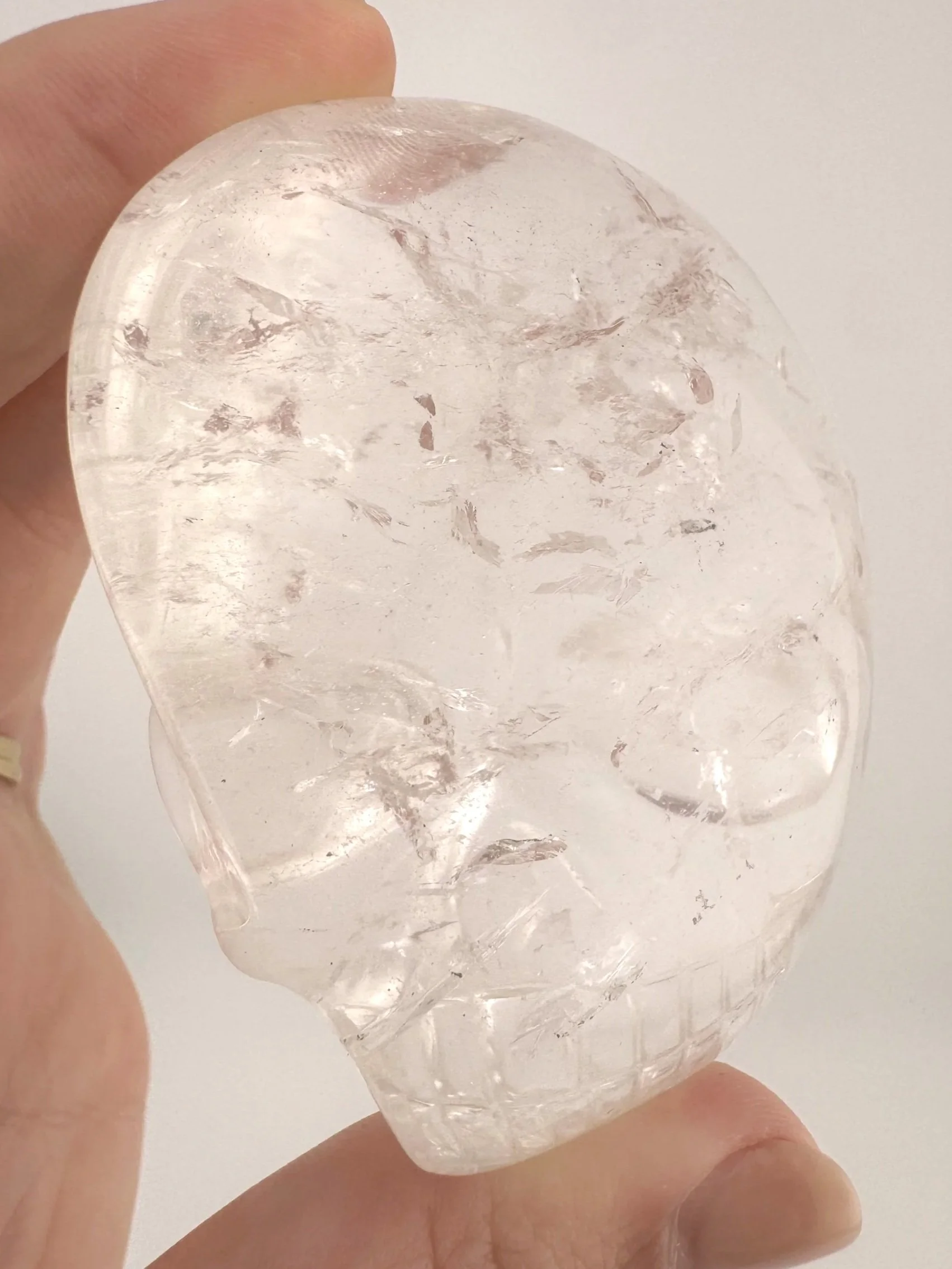 Leandro de Souza Sirius Quartz Magical Child Palm Skull