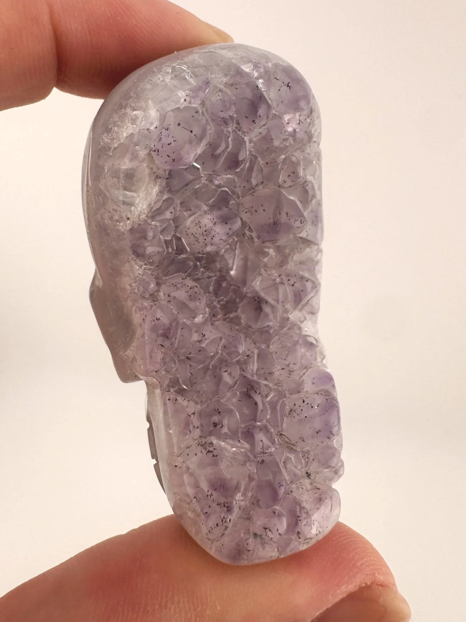 Igor de Souza Amethyst Geode Shaman Skull