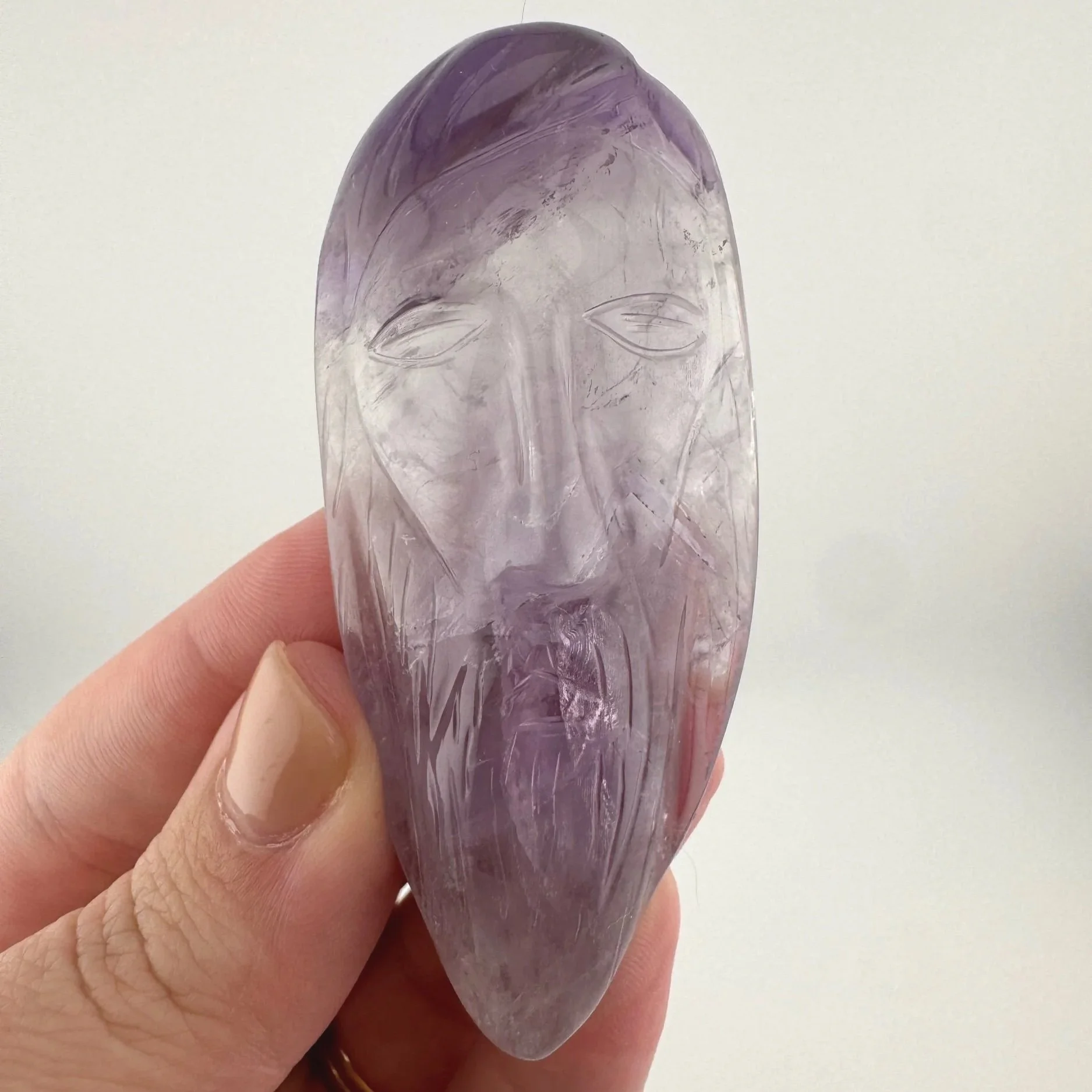Leandro de Souza Phantom Bahia Amethyst Jesus Carving