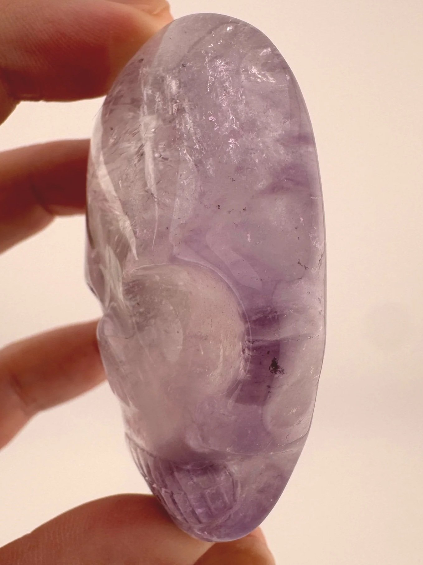 Leandro de Souza Phantom Amethyst Magical Child Palm Skull