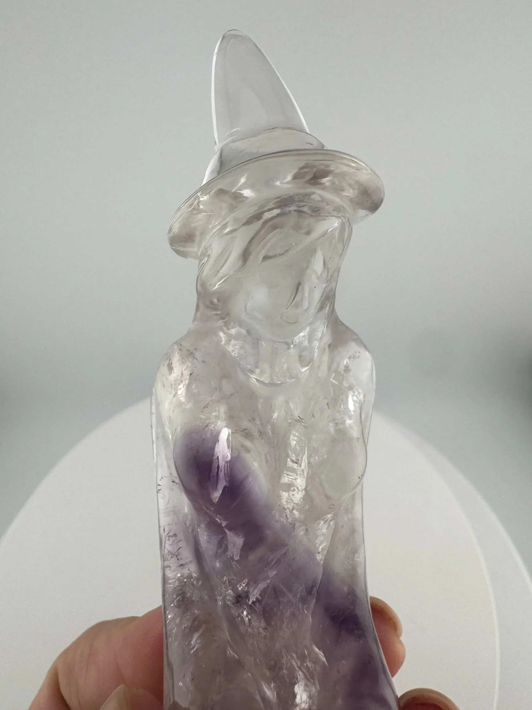 Leandro de Souza Phantom Amethyst Witch Carving
