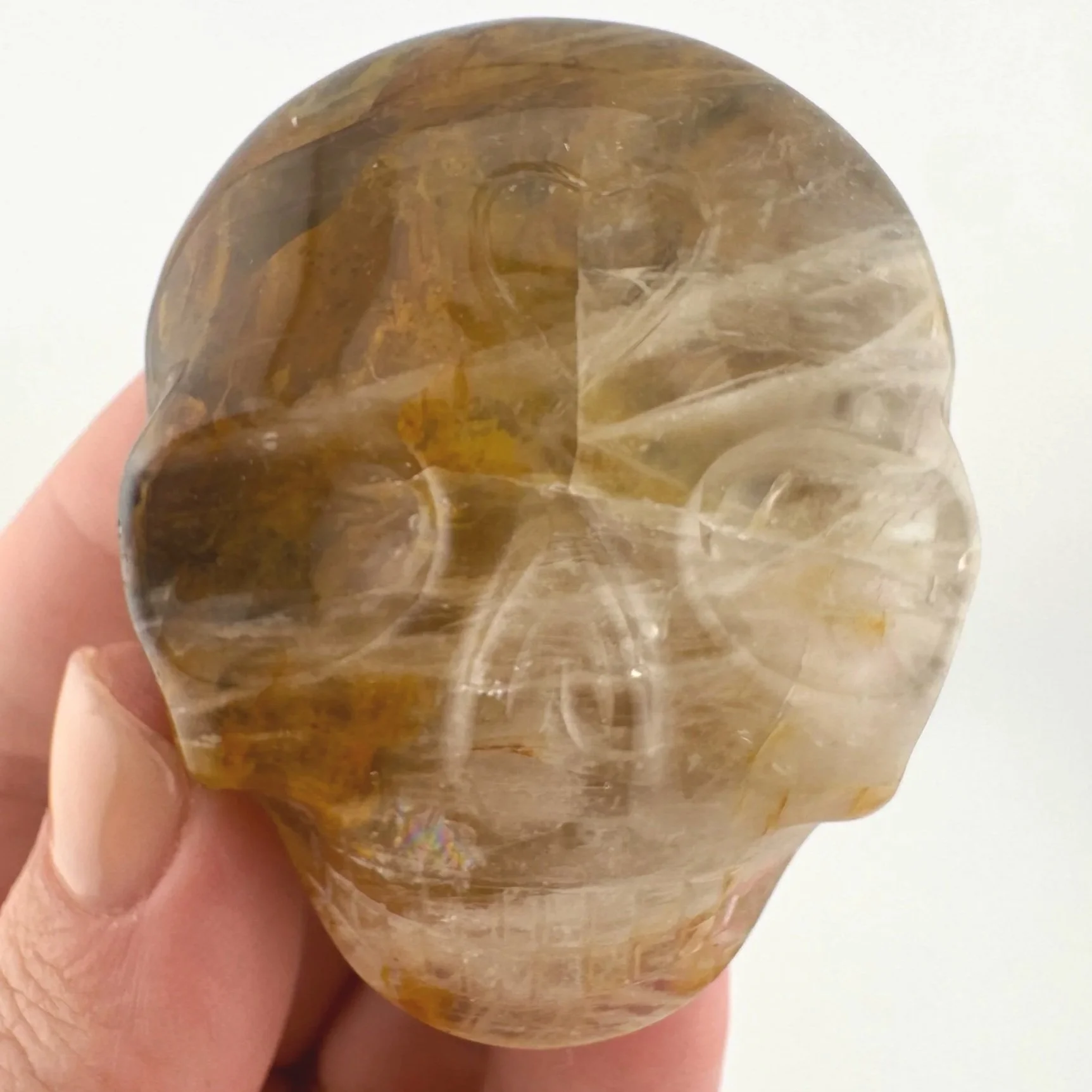 Leandro de Souza Golden Healer Palm Skull