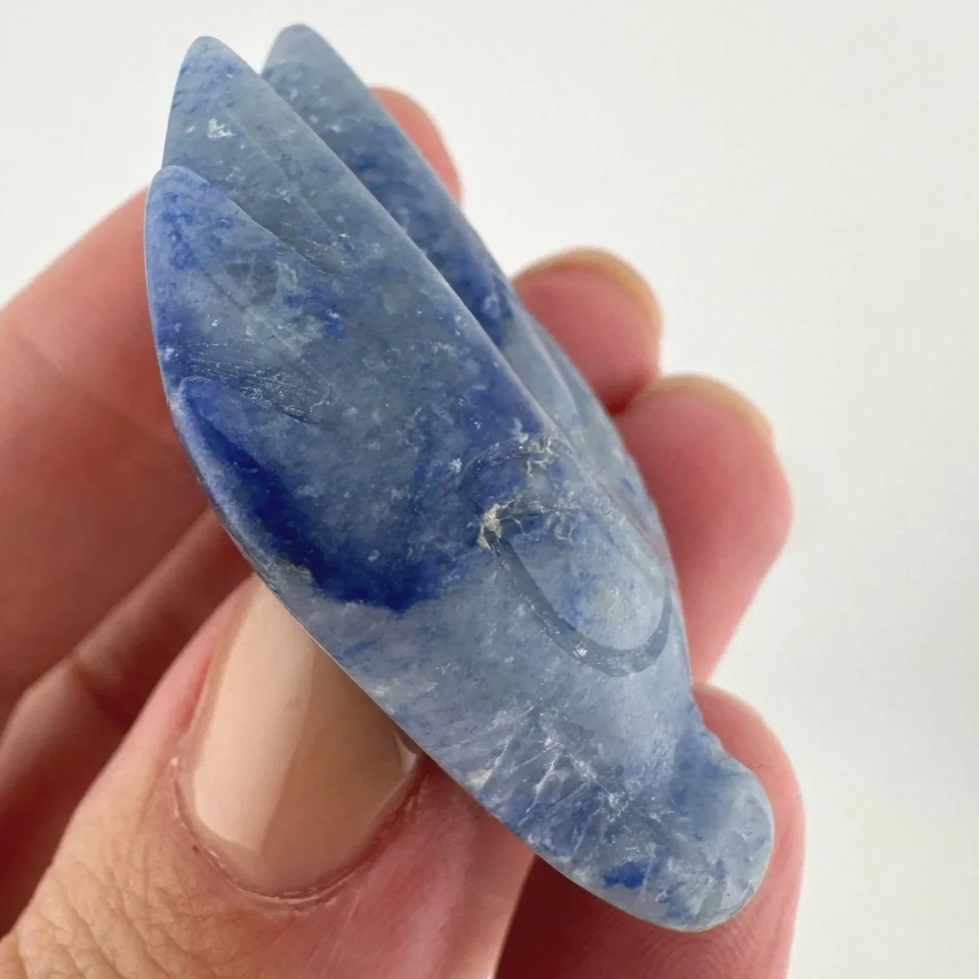 Leandro de Souza Blue Aventurine Dragon Skull