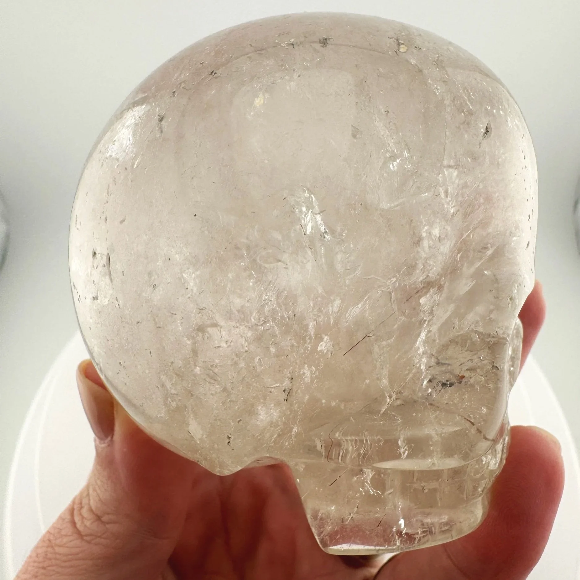 Leandro de Souza Smoky Red Rutile Magical Child Skull