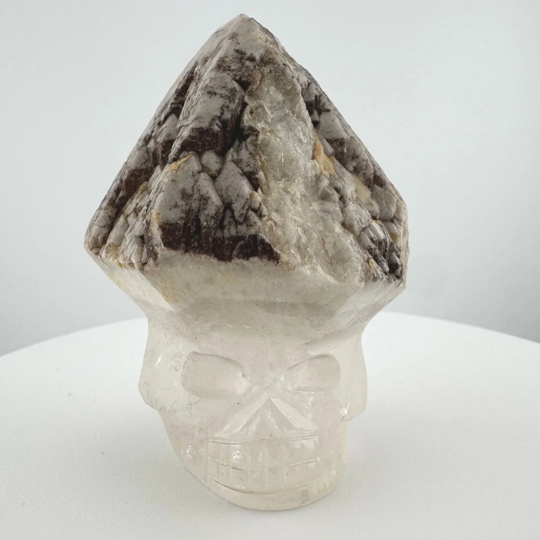 Igor de Souza Candle Quartz Shaman Skull